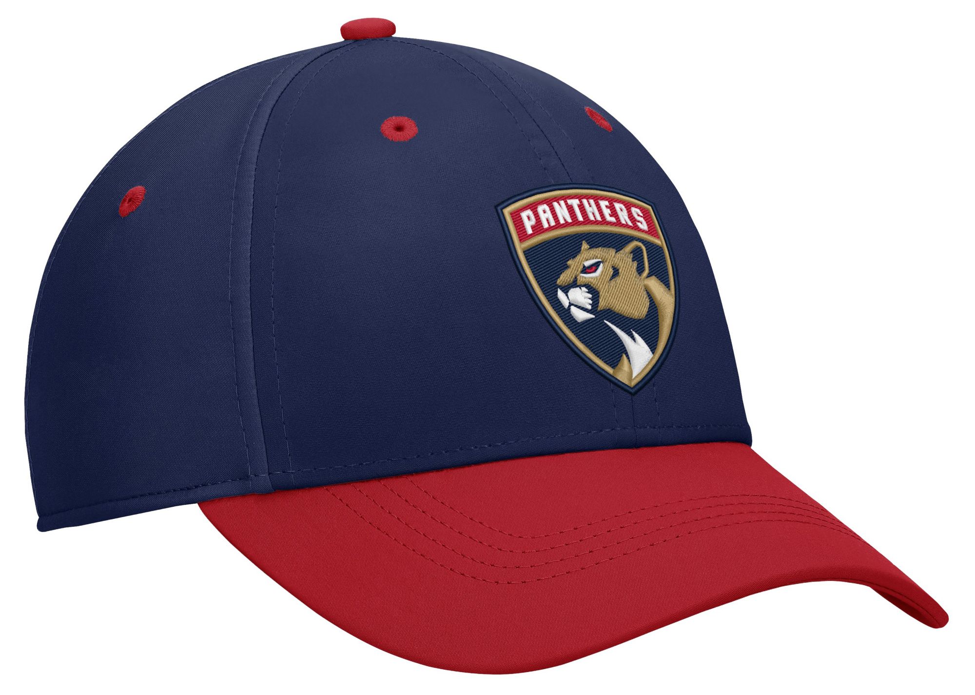 NHL Men's Florida Panthers Navy Rink Flex Fit Hat product image