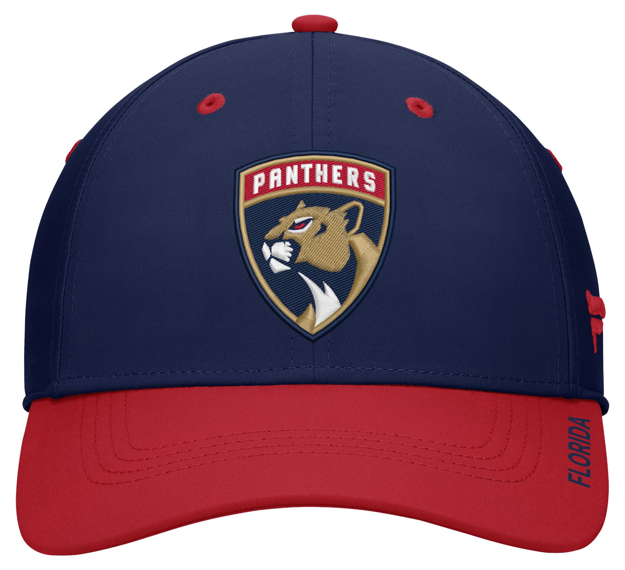 NHL Men's Florida Panthers Navy Rink Flex Fit Hat product image