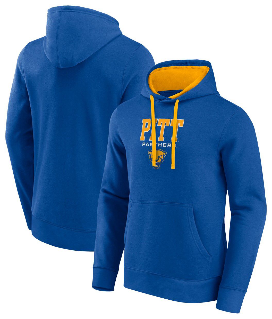 Logo Athletic Men's Pitt Panthers Royal/Gold Hoodie product image