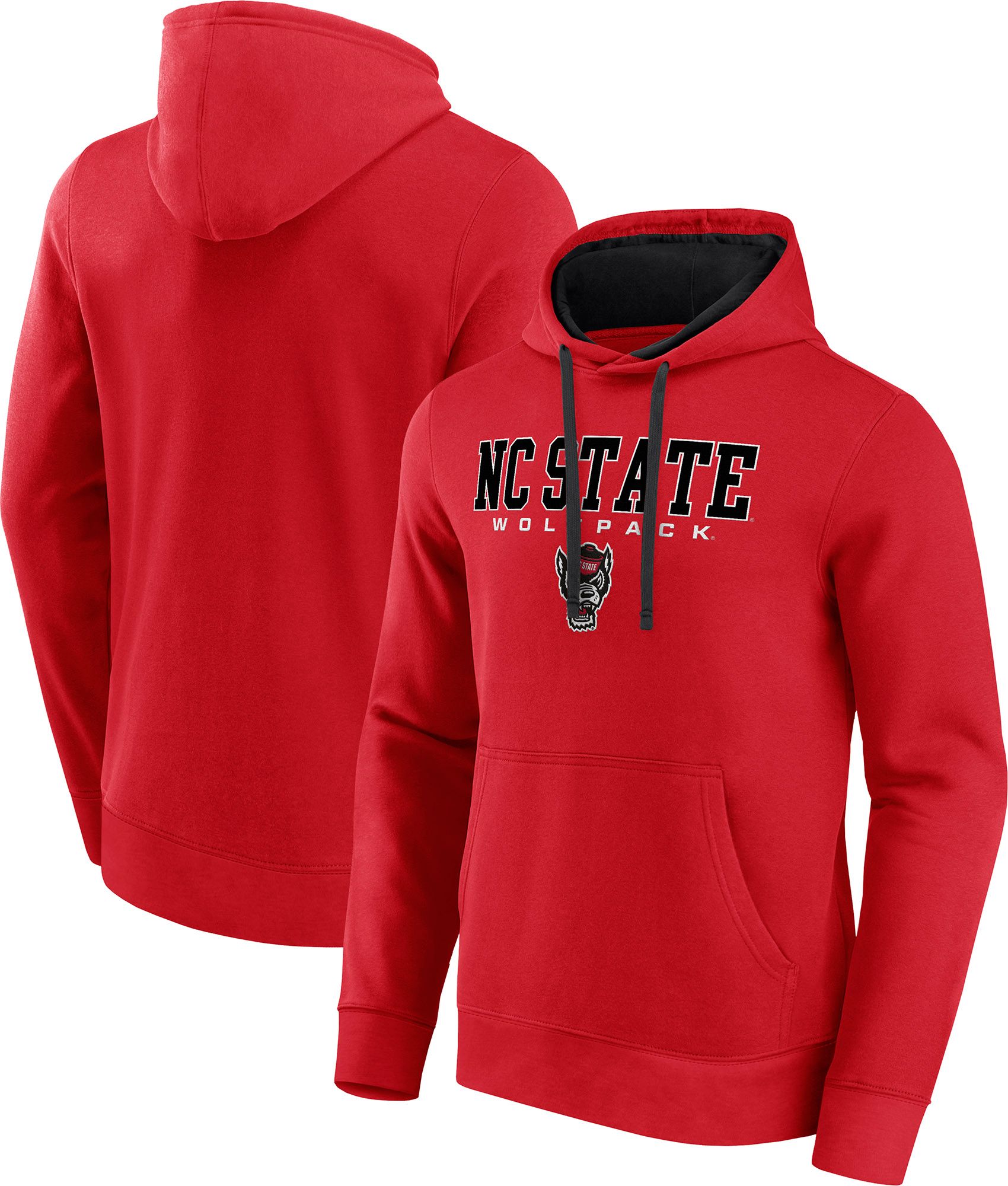 Logo Athletic Men's NC State Wolfpack Red/Black Hoodie product image