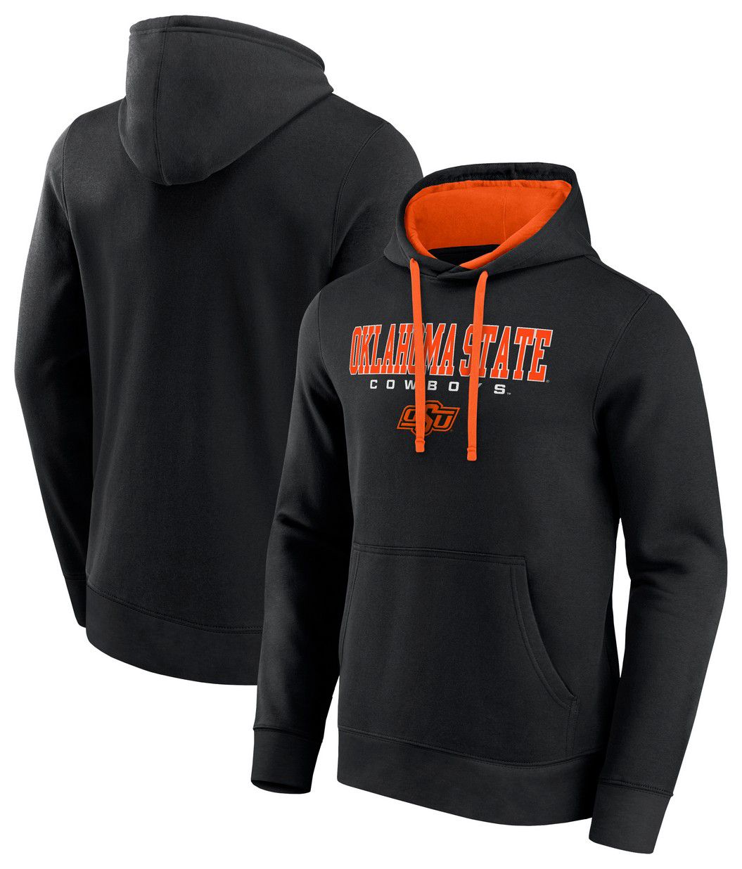 Logo Athletic Men's Oklahoma State Cowboys Black/Orange Hoodie product image