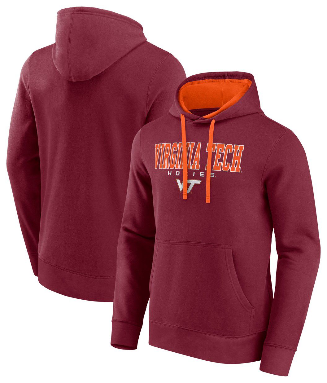 Logo Athletic Men's Virginia Tech Hokies Garnet Hoodie product image