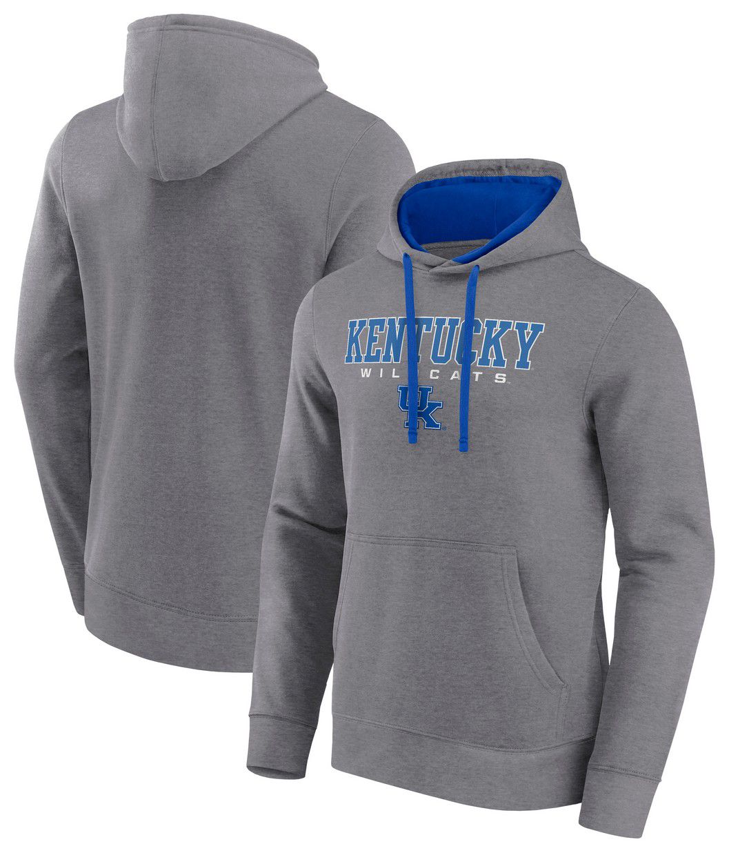 Logo Athletic Men's Kentucky Wildcats Grey/Royal Hoodie product image