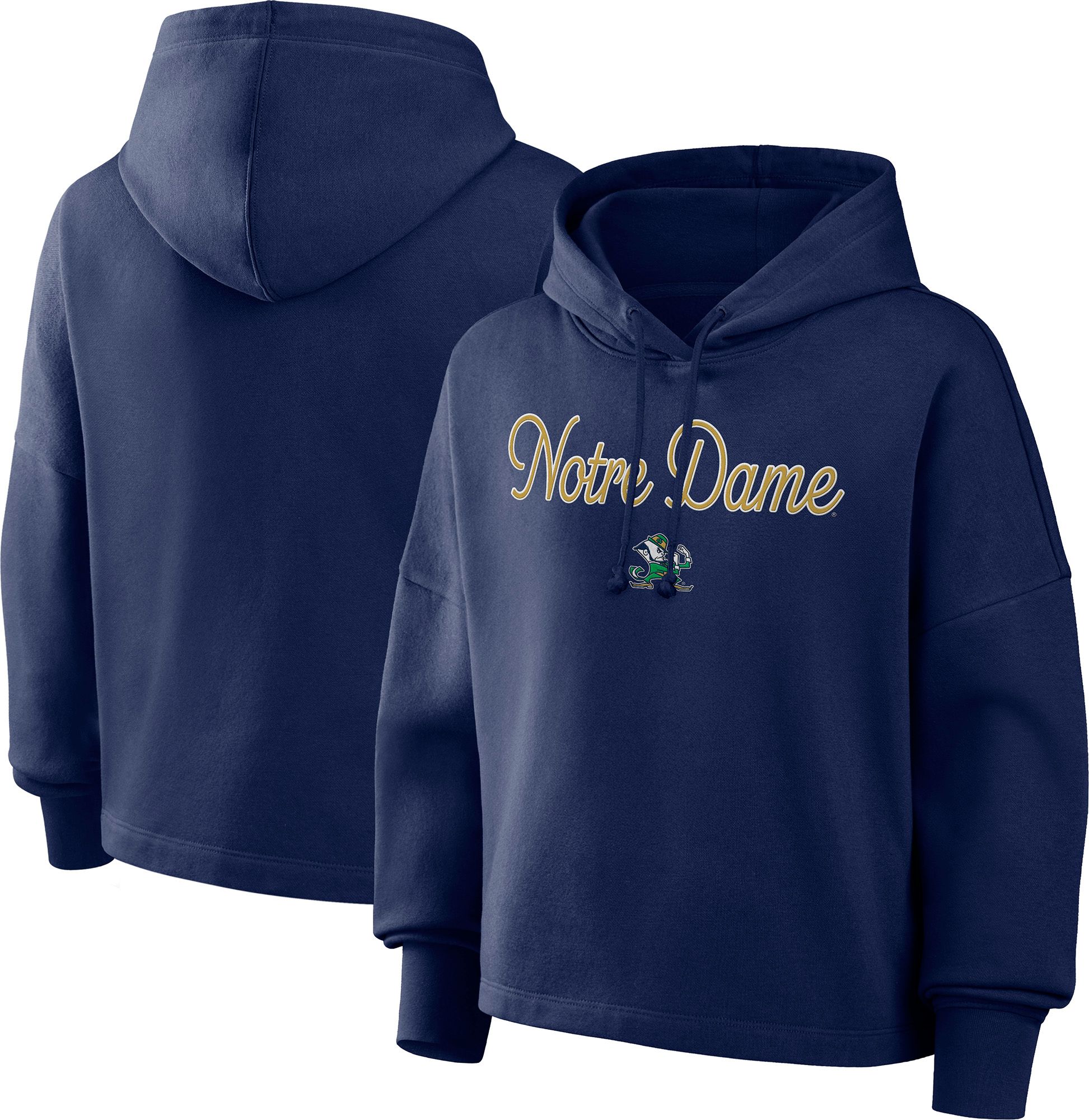 NCAA Women's Notre Dame Fighting Irish Athletic Navy Hoodie product image