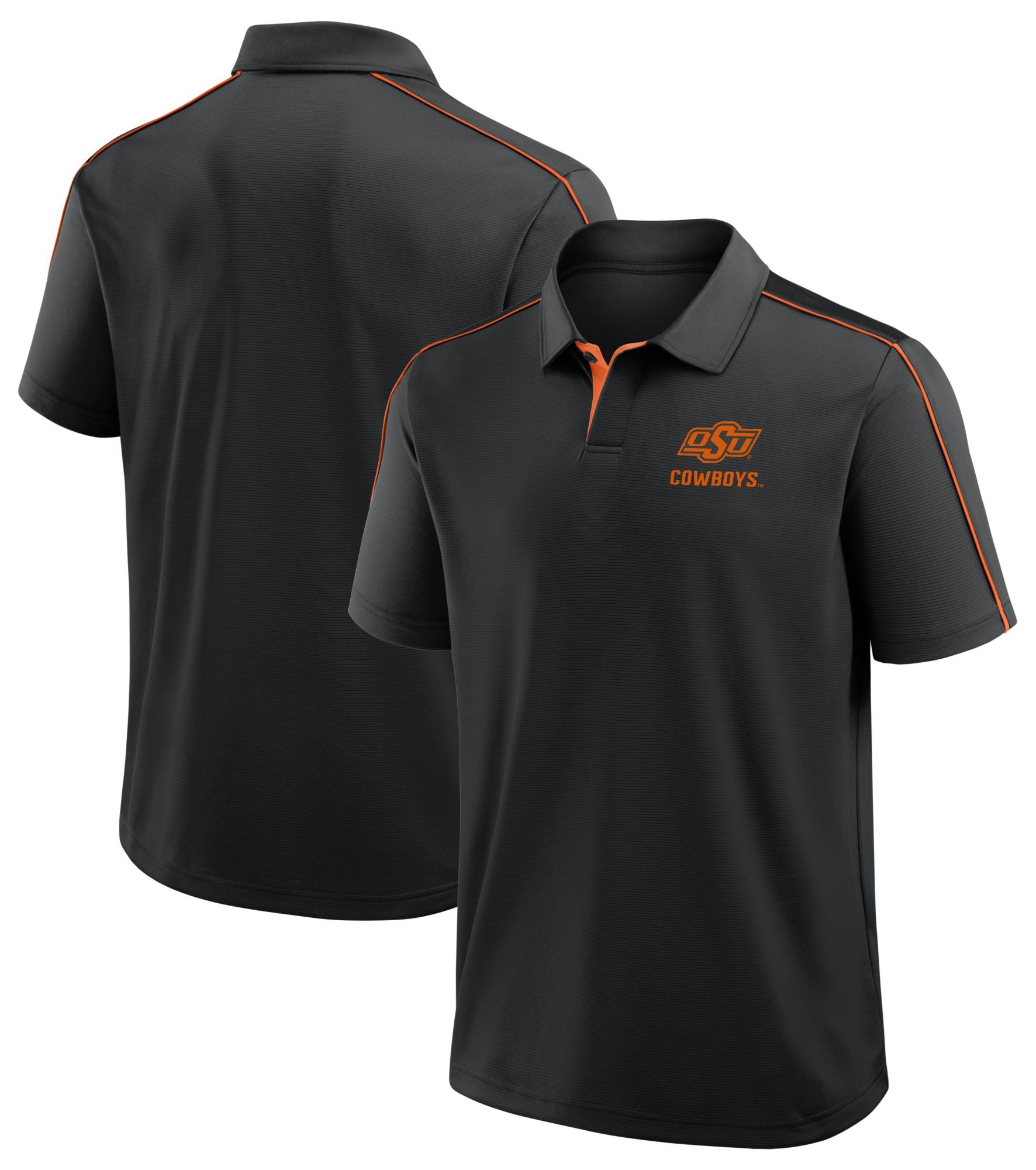 Logo Athletic Men's Oklahoma State Cowboys Black Promo Polo product image