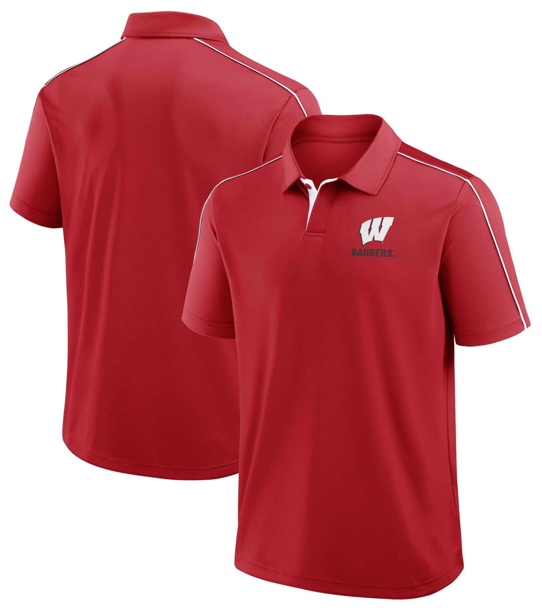 Logo Athletic Men's Wisconsin Badgers Red Promo Polo product image