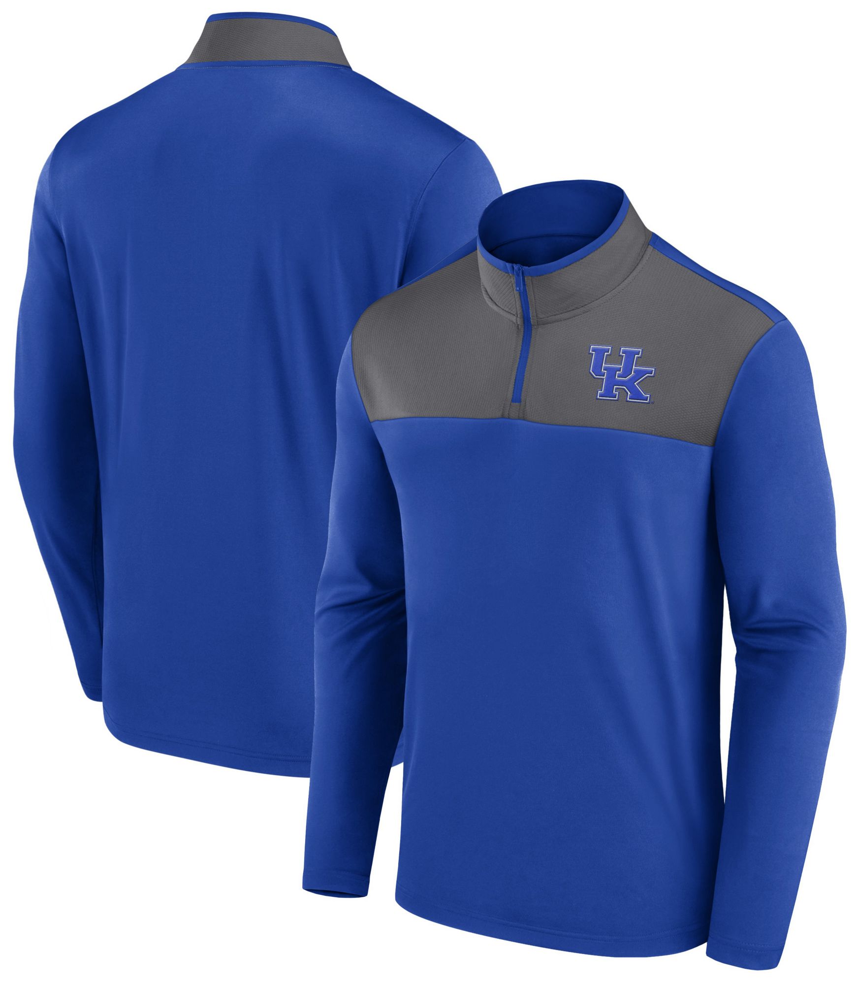 Logo Athletic Men's Kentucky Wildcats Game Royal 1/4 Zip Jacket product image