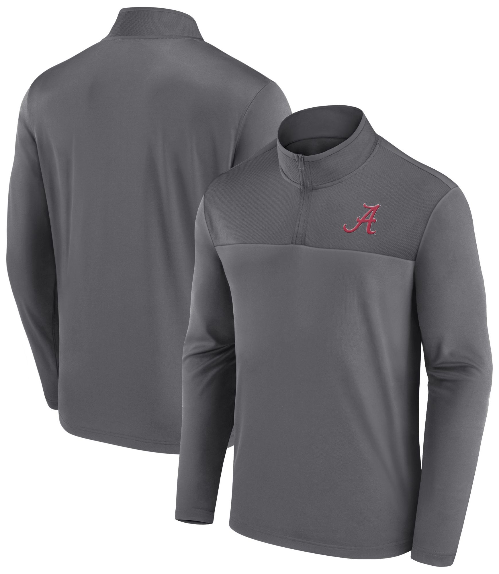 Logo Athletic Men's Alabama Crimson Tide Storm Gray 1/4 Zip Jacket product image