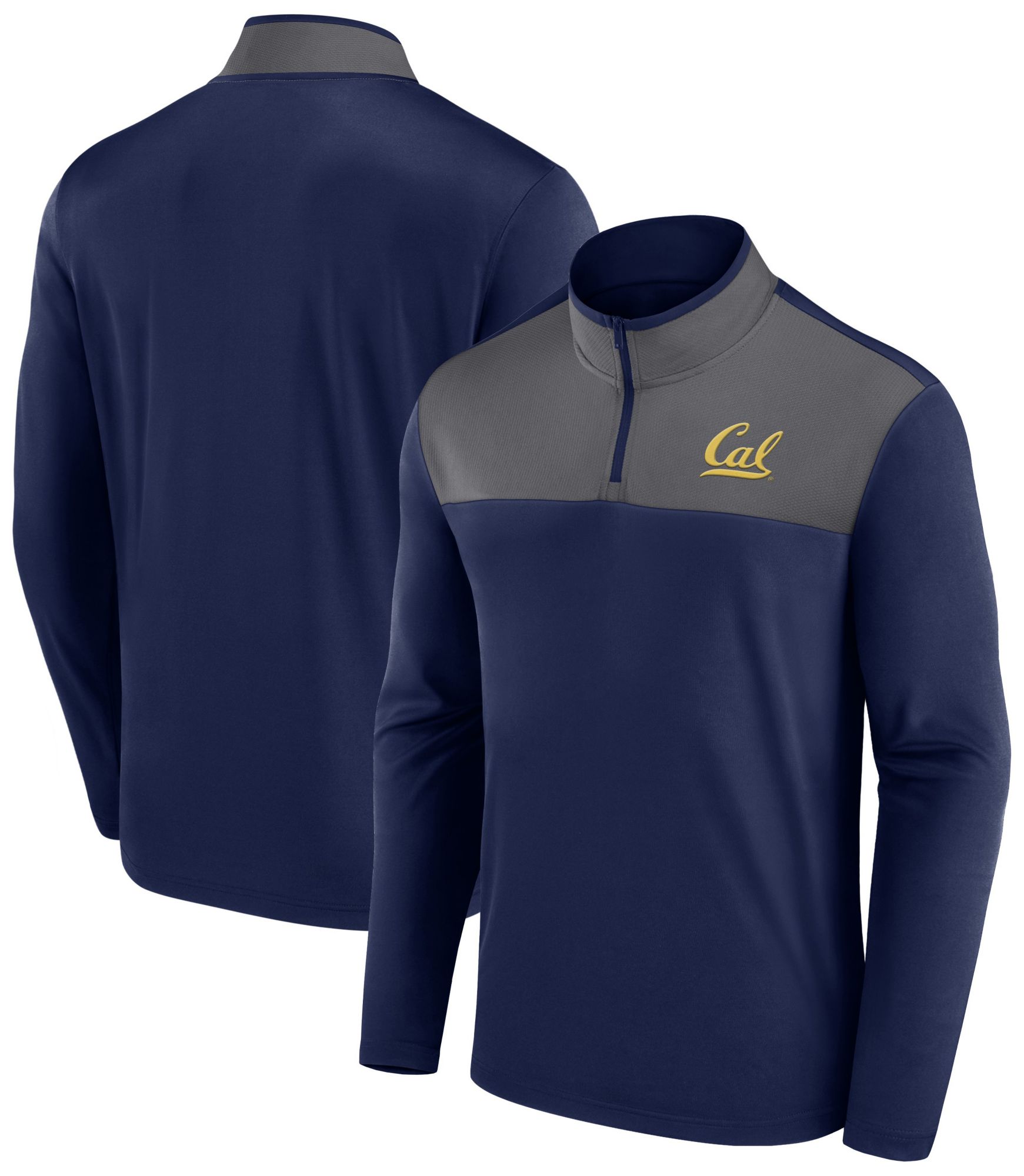 Logo Athletic Men's Cal Golden Bears Athletic Navy 1/4 Zip Jacket product image