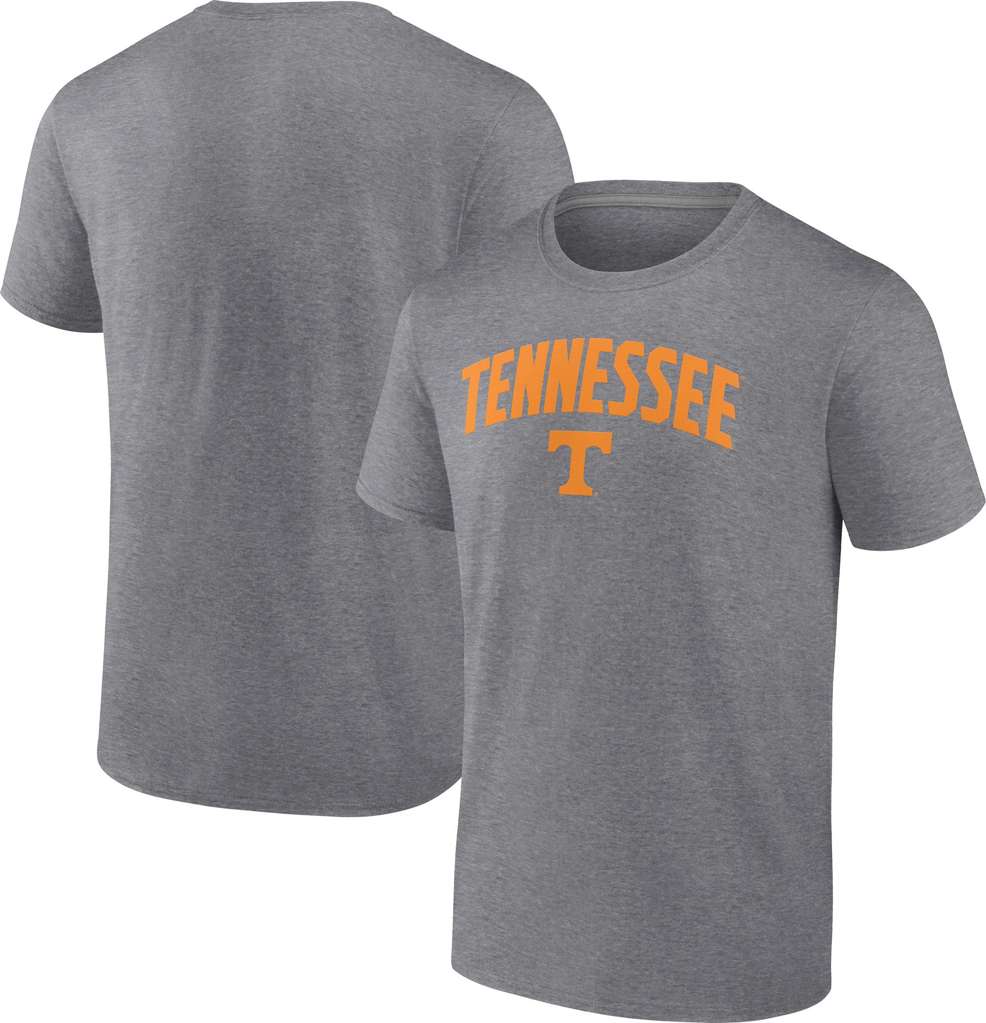 Logo Athletic Men's Tennessee Volunteers Athletic Gray Heather Arch Promo Short Sleeve T-Shirt product image
