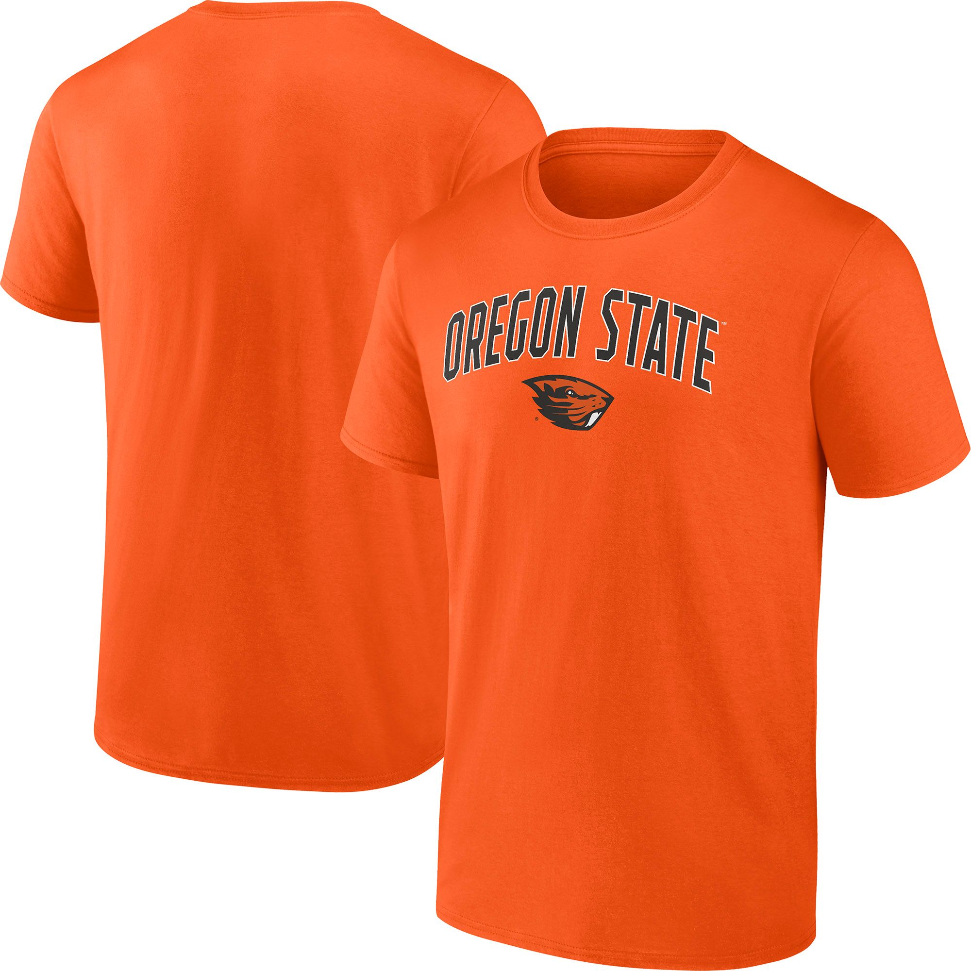 Logo Athletic Men's Oregon State Beavers Dark Orange Arch Promo Short Sleeve T-Shirt product image