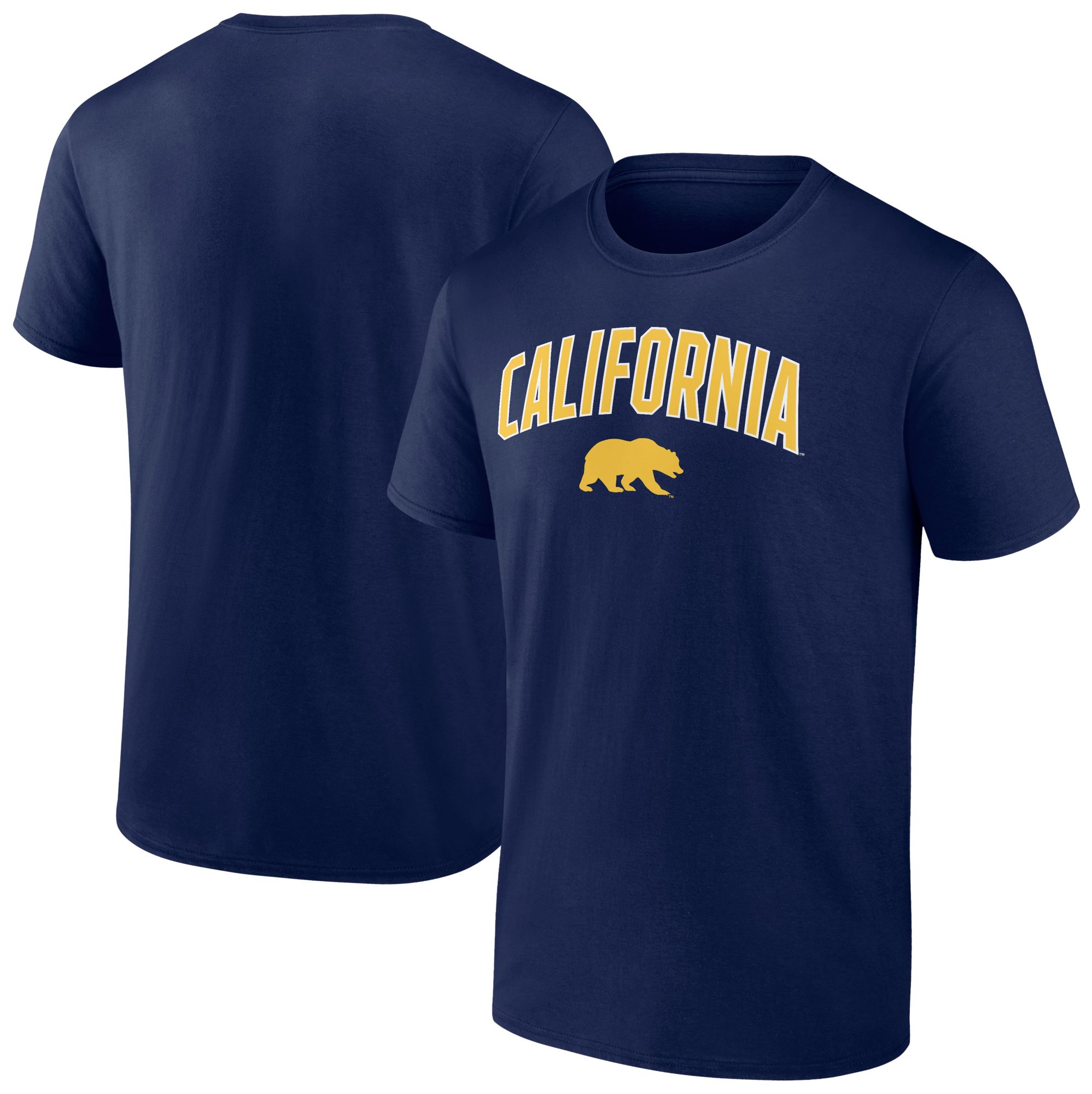 Logo Athletic Men's Cal Golden Bears Athletic Navy Arch Promo Short Sleeve T-Shirt product image