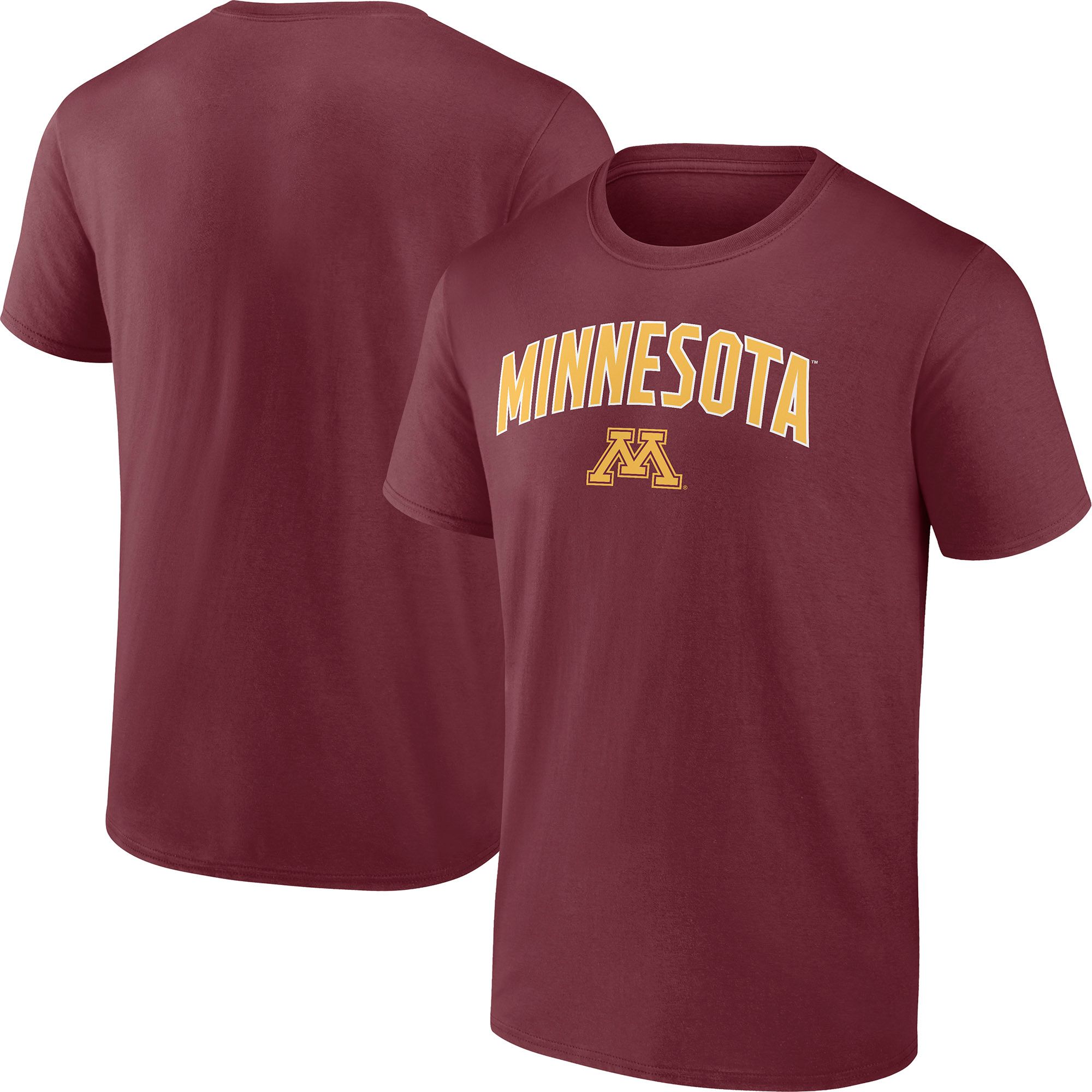 Logo Athletic Men's Minnesota Golden Gophers Classic Maroon Arch Promo Short Sleeve T-Shirt product image