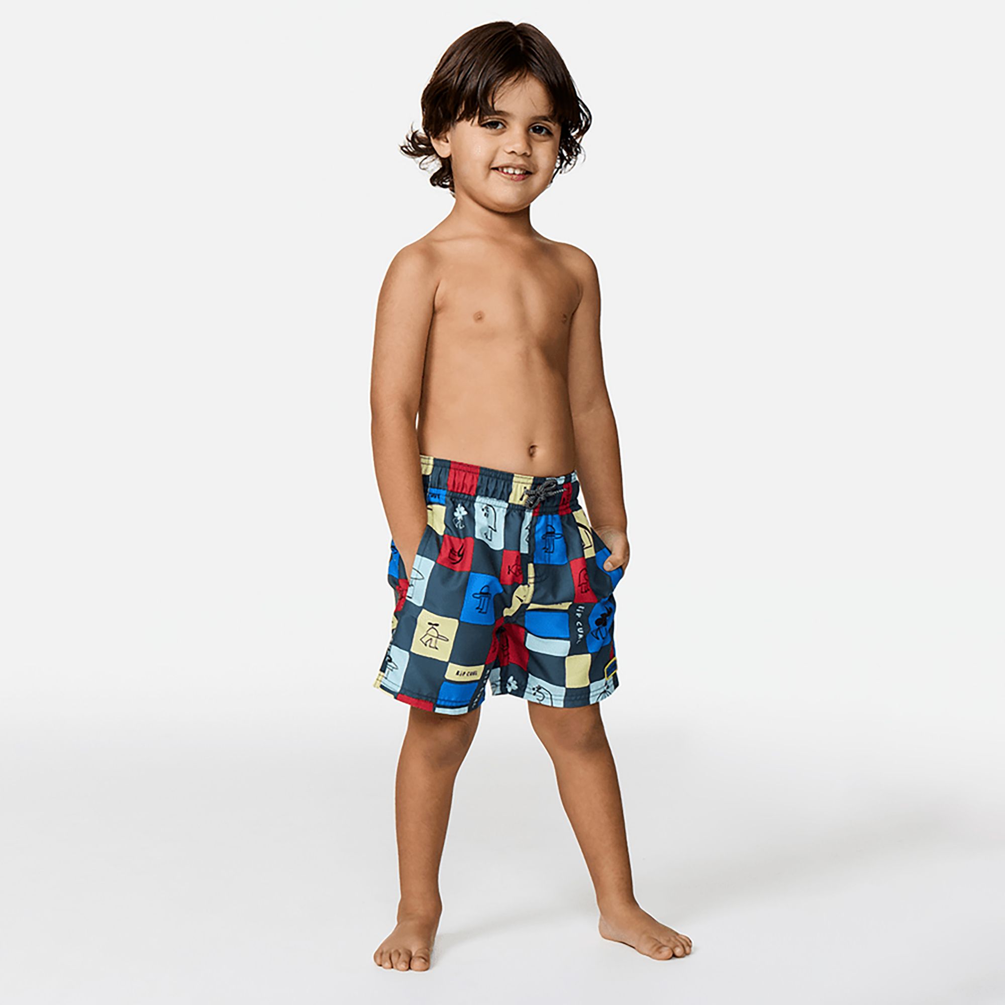 Rip Curl Little Boys' Surf Check Volley Boardshort product image