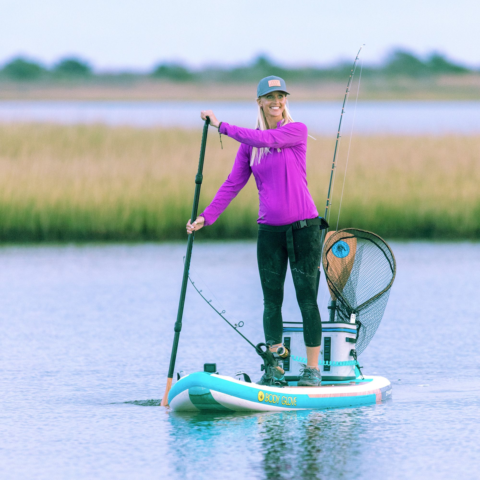 Body Glove Dynamic Inflatable Paddle Board and Kayak Set product image