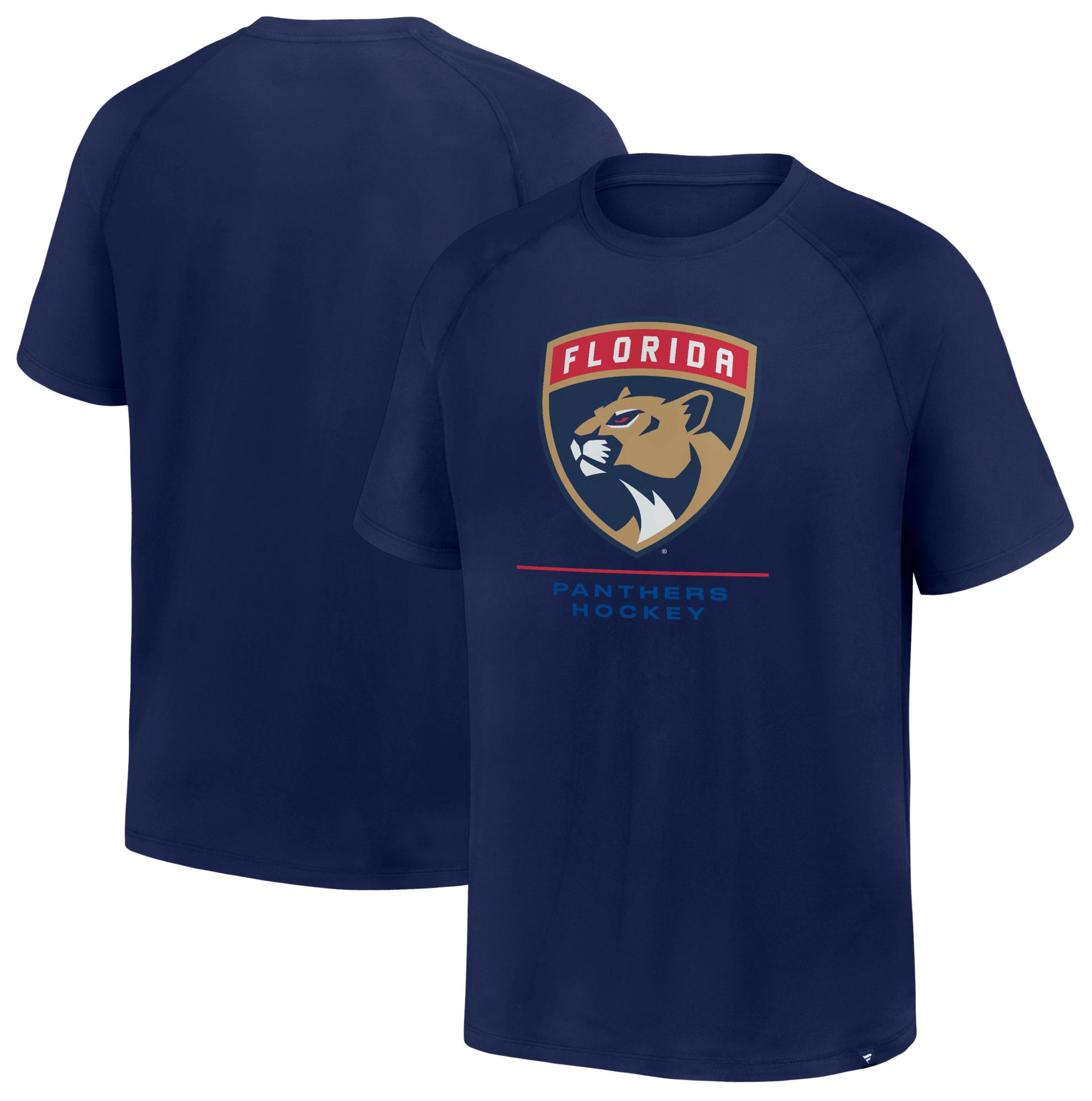 NHL Men's Florida Panthers Athletic Navy Clutch T-Shirt | Dick's