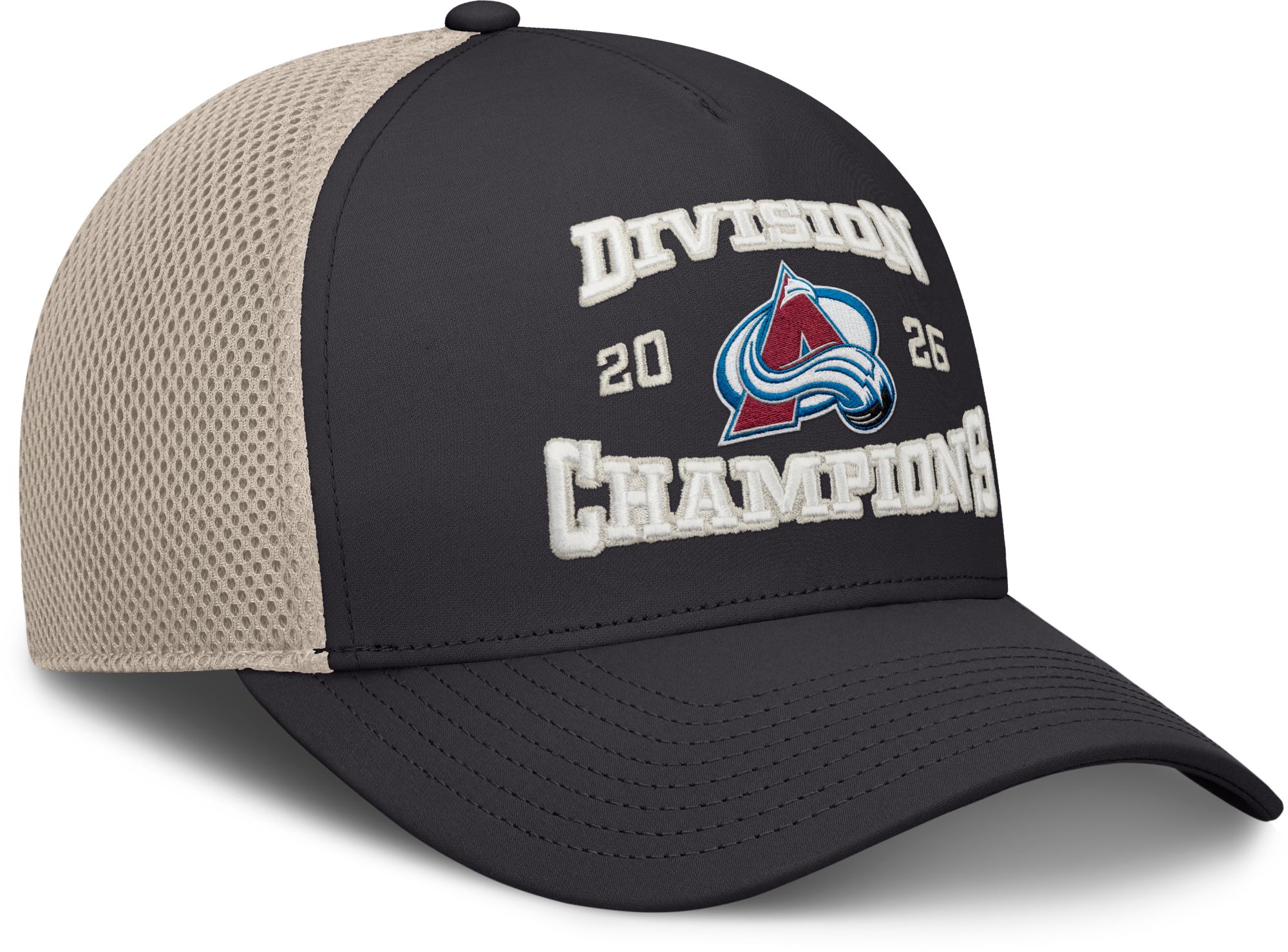 NHL Adult Colorado Avalanche 2026 Central Division Champions Black Structured Adjustable Hat product image