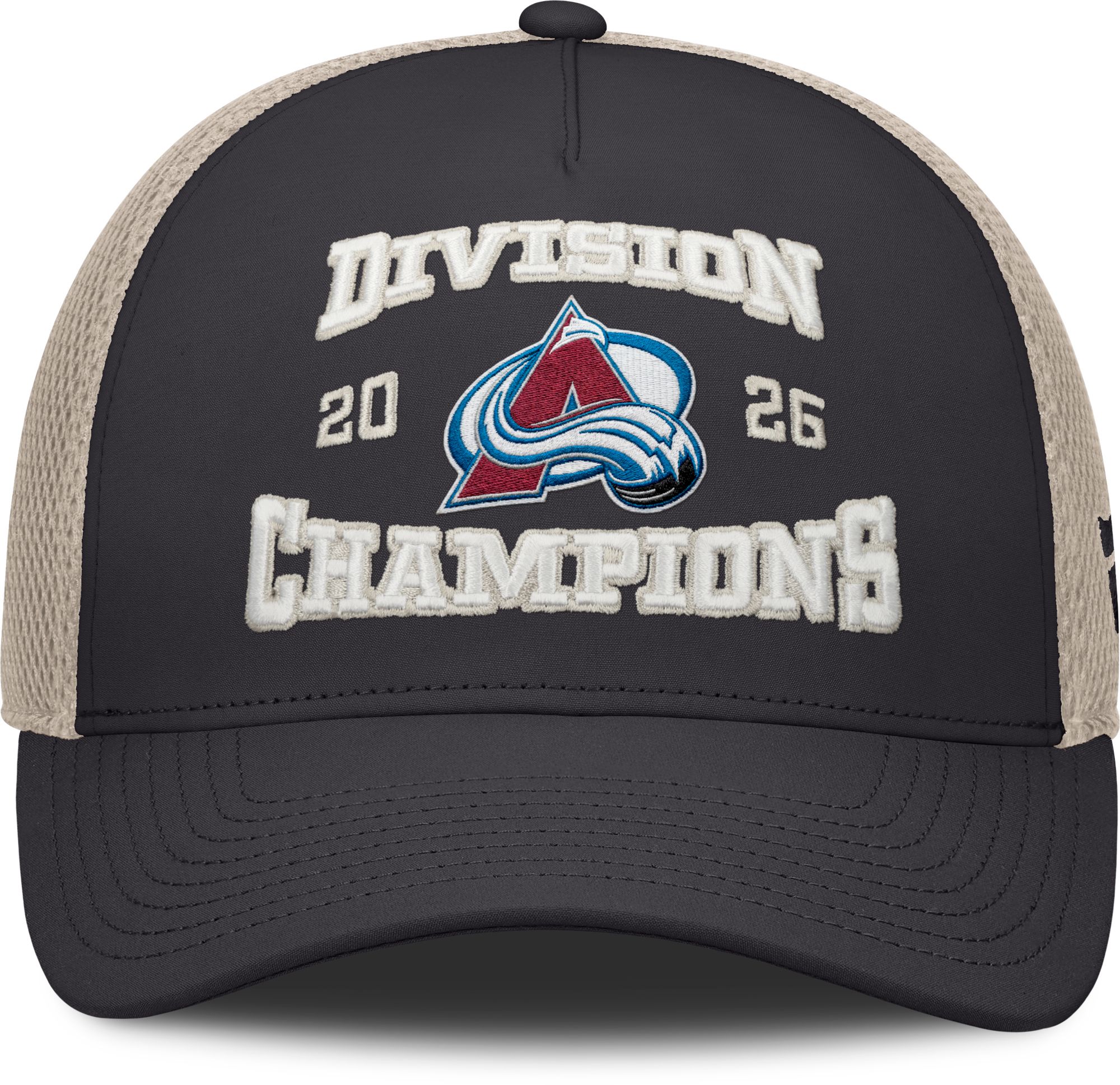 NHL Adult Colorado Avalanche 2026 Central Division Champions Black Structured Adjustable Hat product image