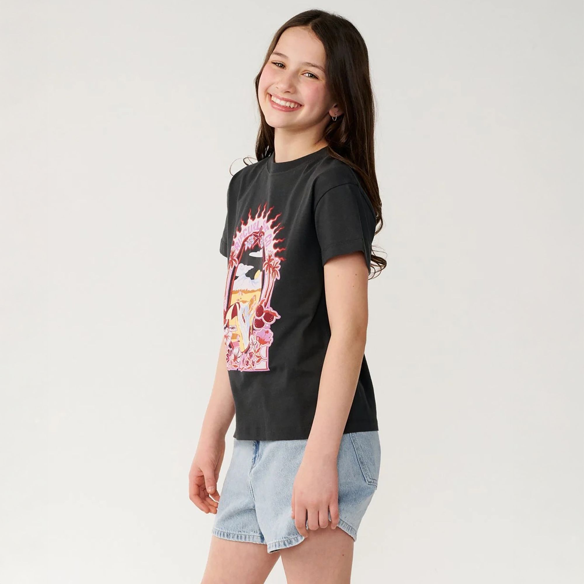 Rip Curl Girls' Costa Del Sol Band Graphic Tee product image