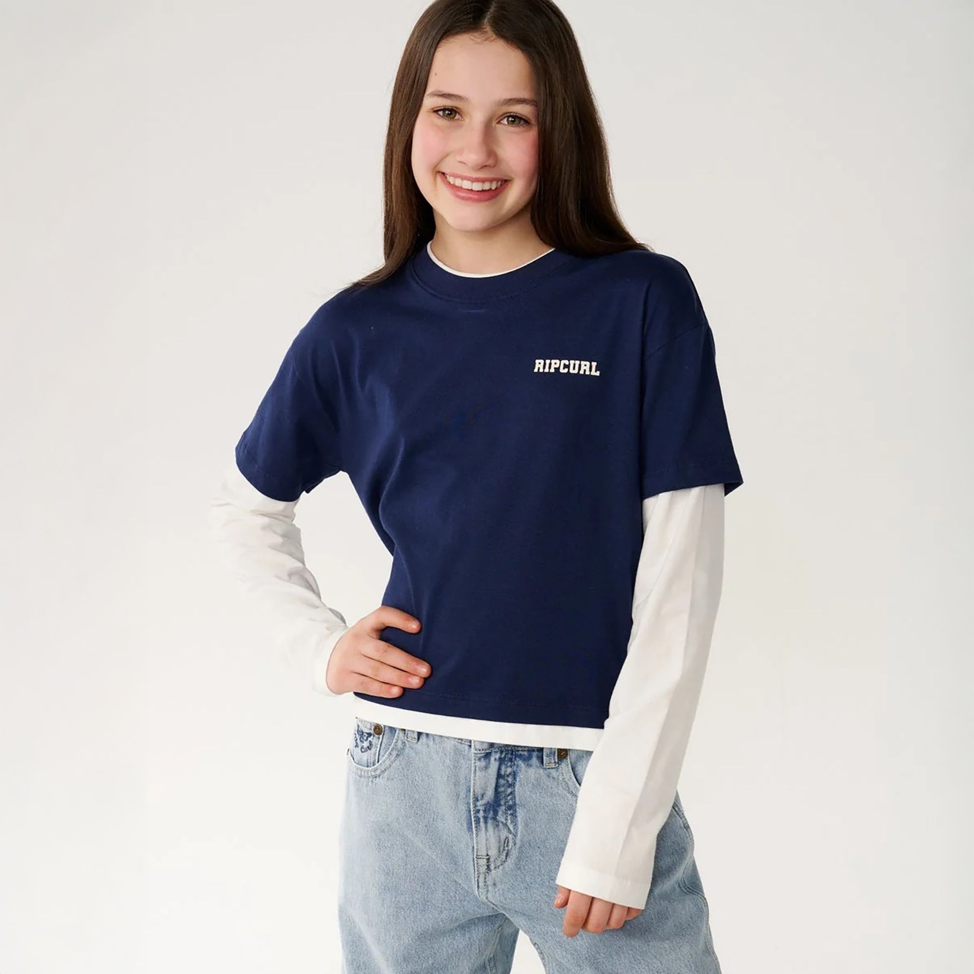 Rip Curl Girls' Retro Rama Long-Sleeve Graphic Tee product image