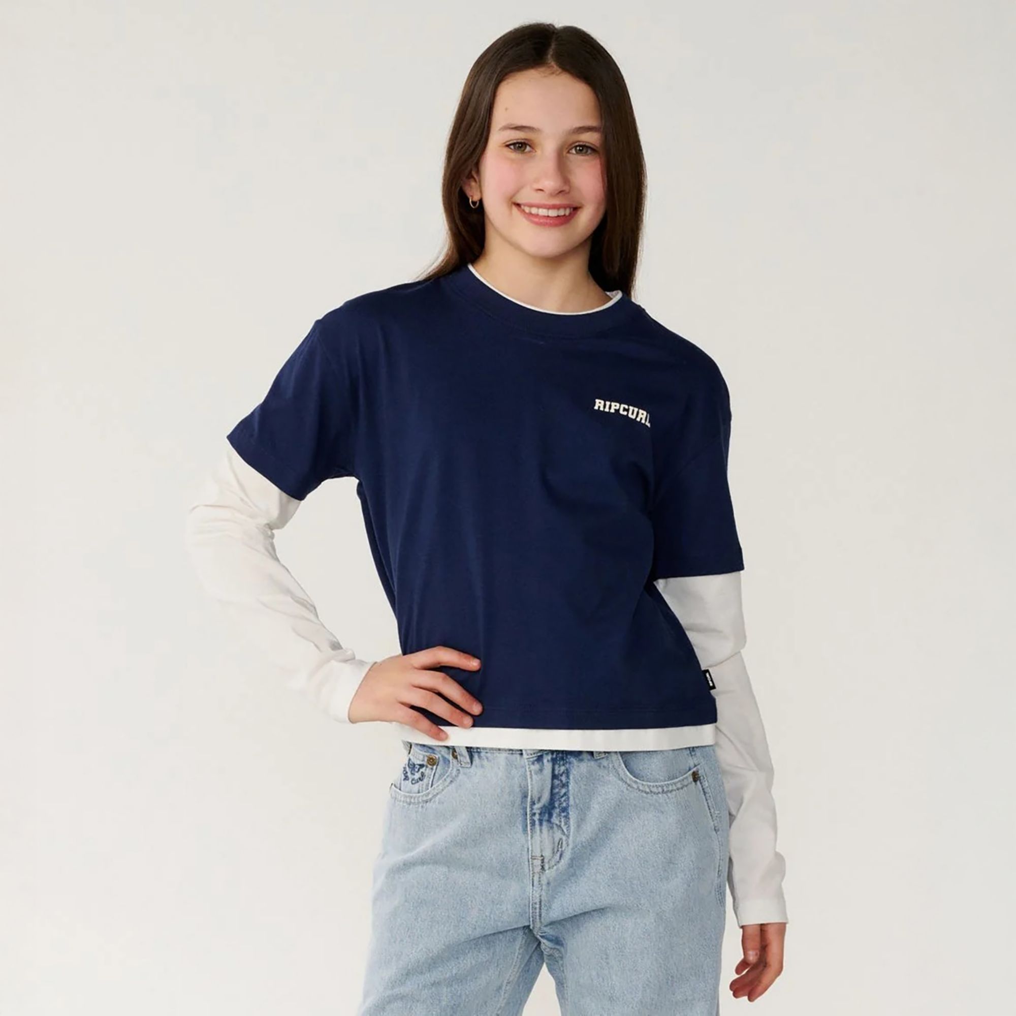 Rip Curl Girls' Retro Rama Long-Sleeve Graphic Tee product image
