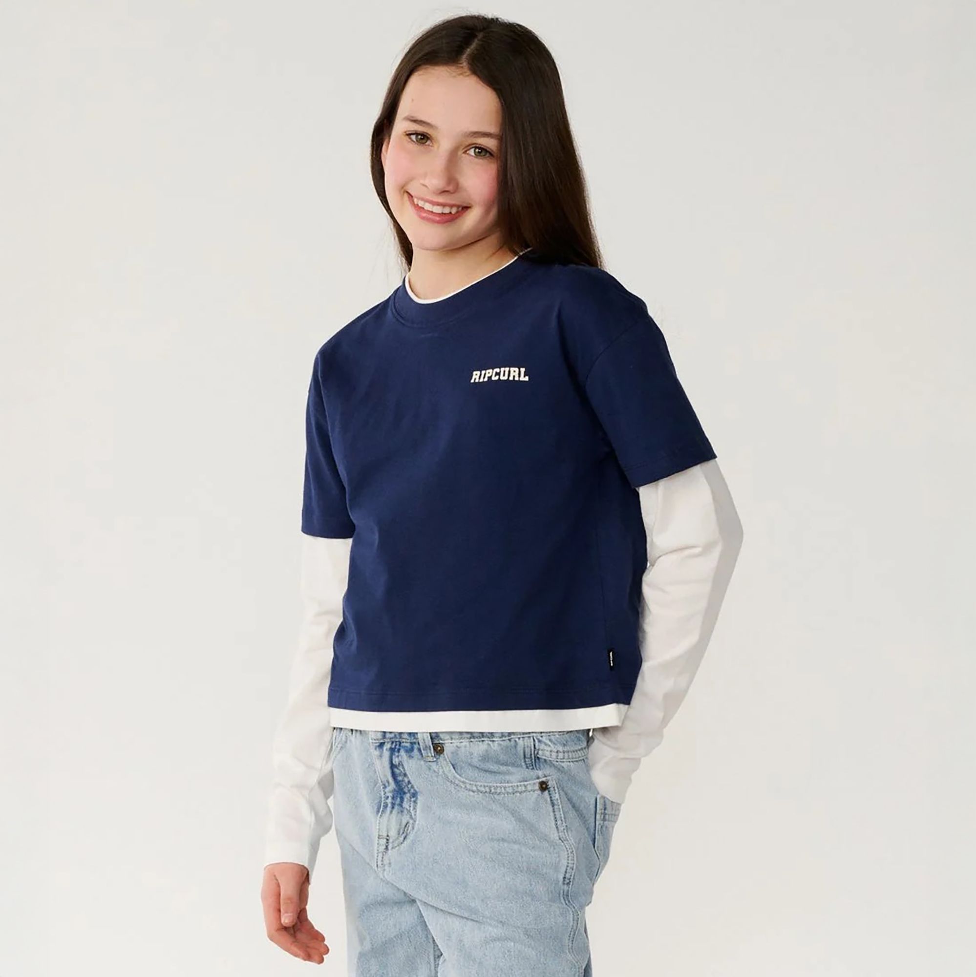 Rip Curl Girls' Retro Rama Long-Sleeve Graphic Tee product image