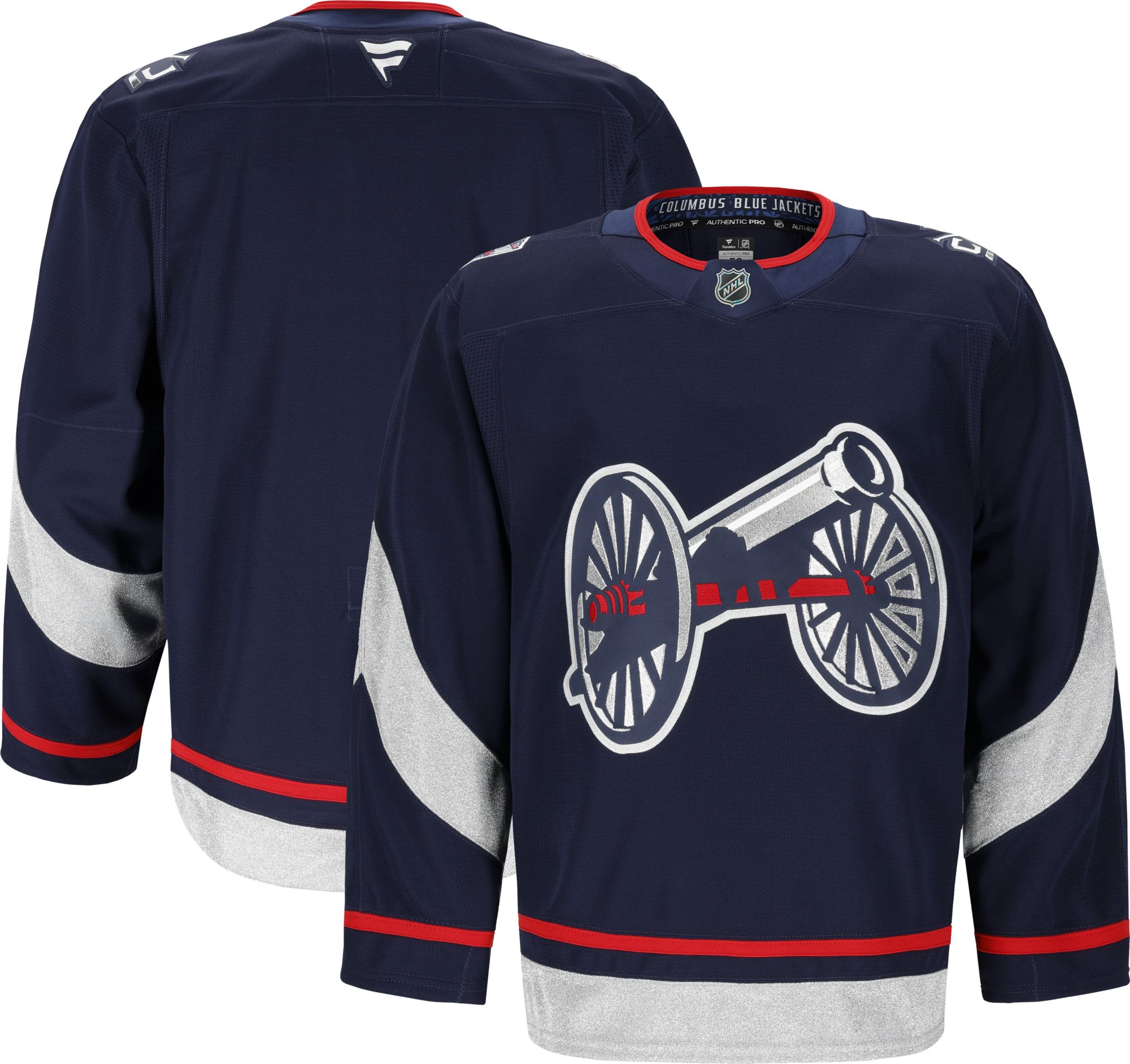 NHL Adult 2024-2025 Stadium Series Columbus Blue Jackets Navy Authentic Pro Jersey product image
