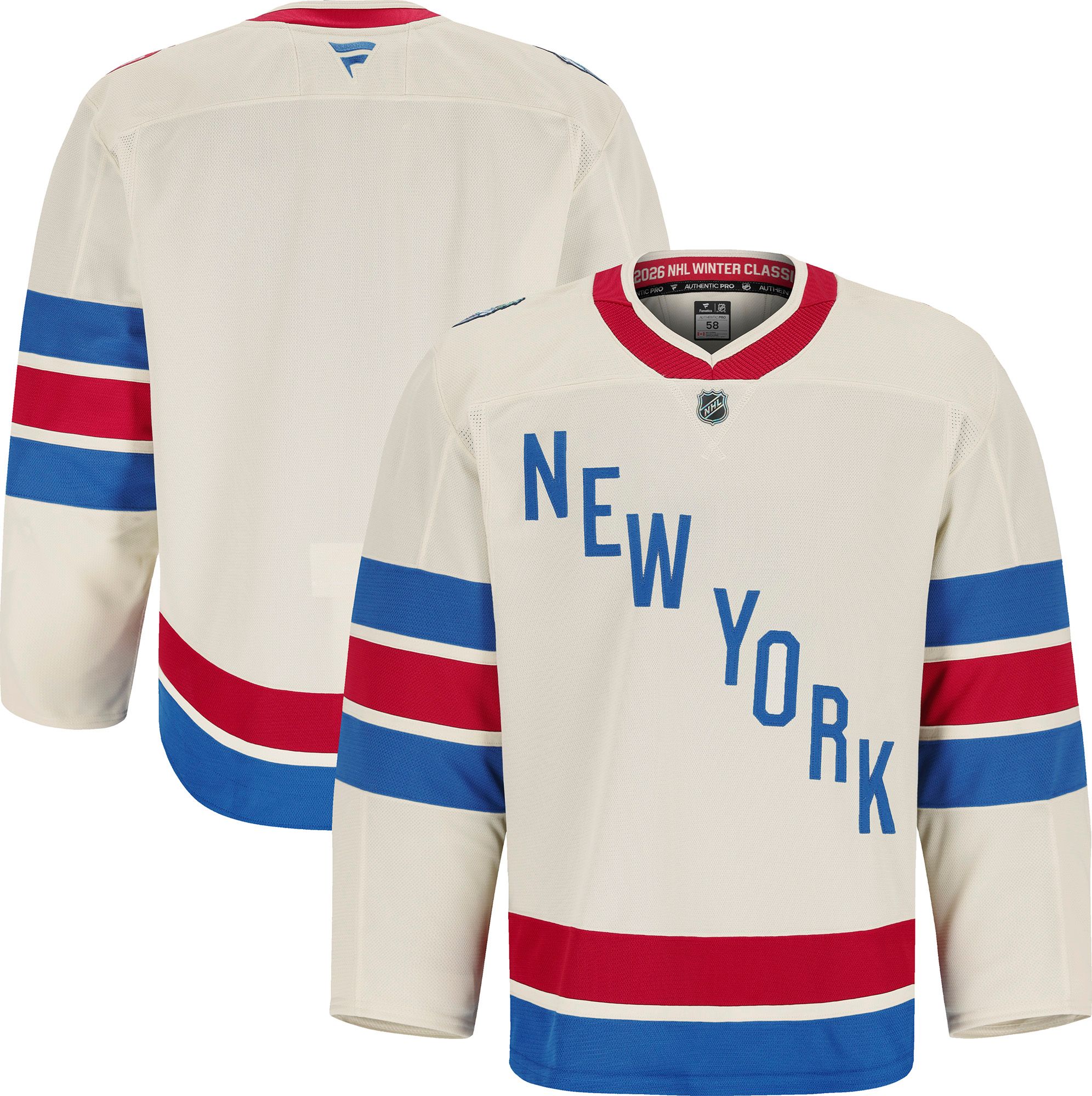 NHL Men's New York Rangers Winter Classic 2026 Authentic Pro Jersey product image