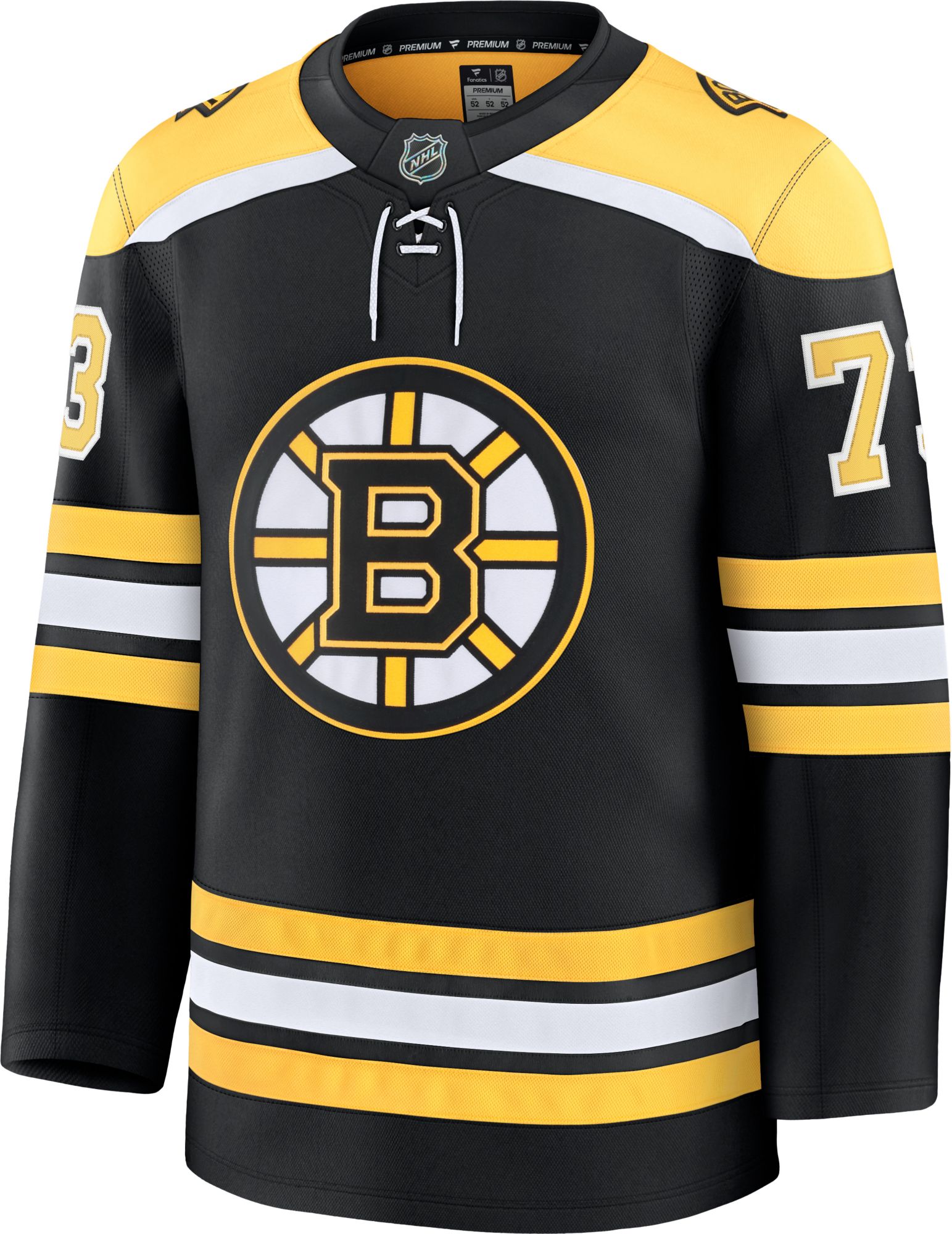 NHL Men's Boston Bruins Charlie McAvoy #73 2024-2025 Premium Authentic Home Jersey product image