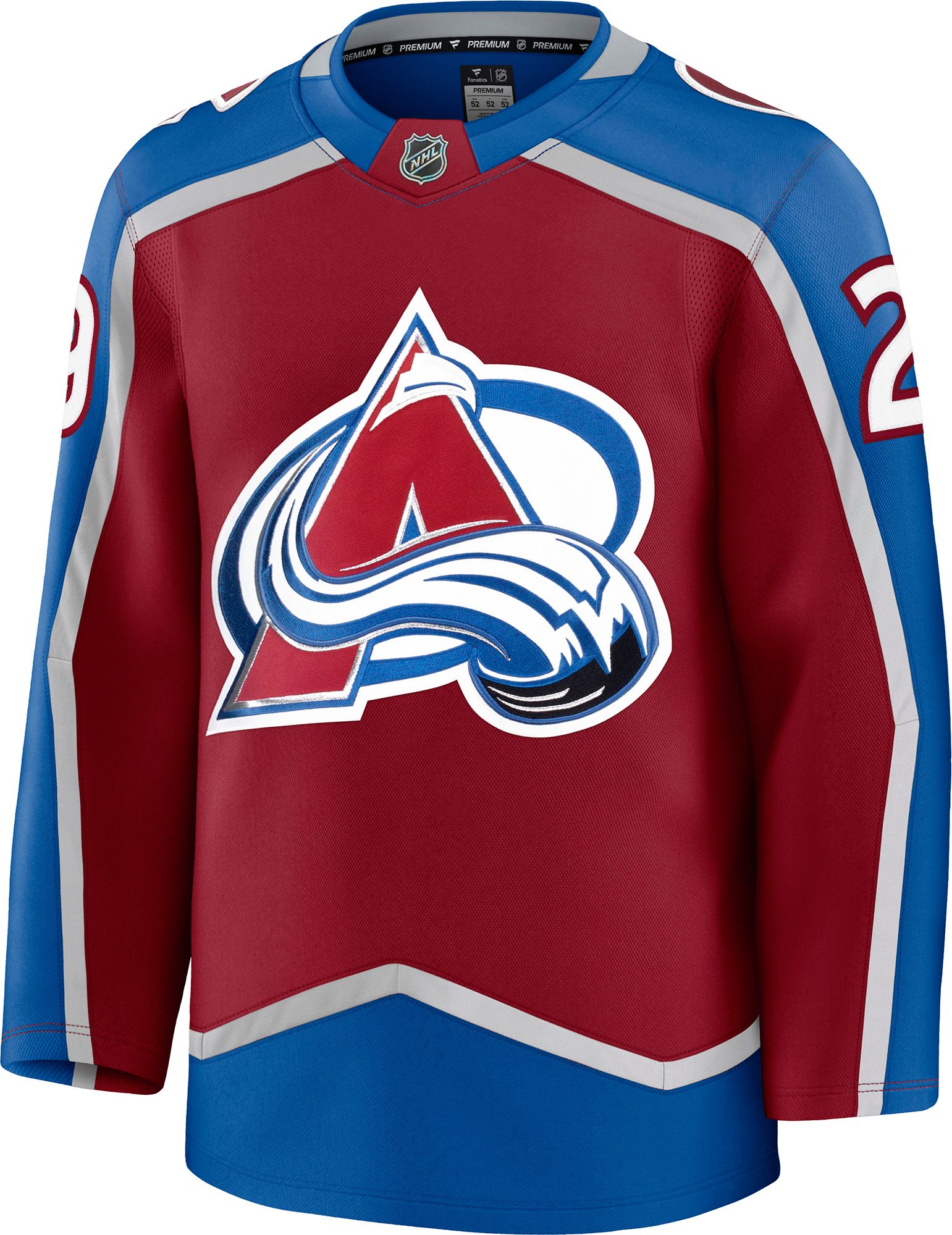 Fanatics Men's Colorado Avalanche Maroon Nathan MacKinnon #29 Premium Authentic Home Jersey product image