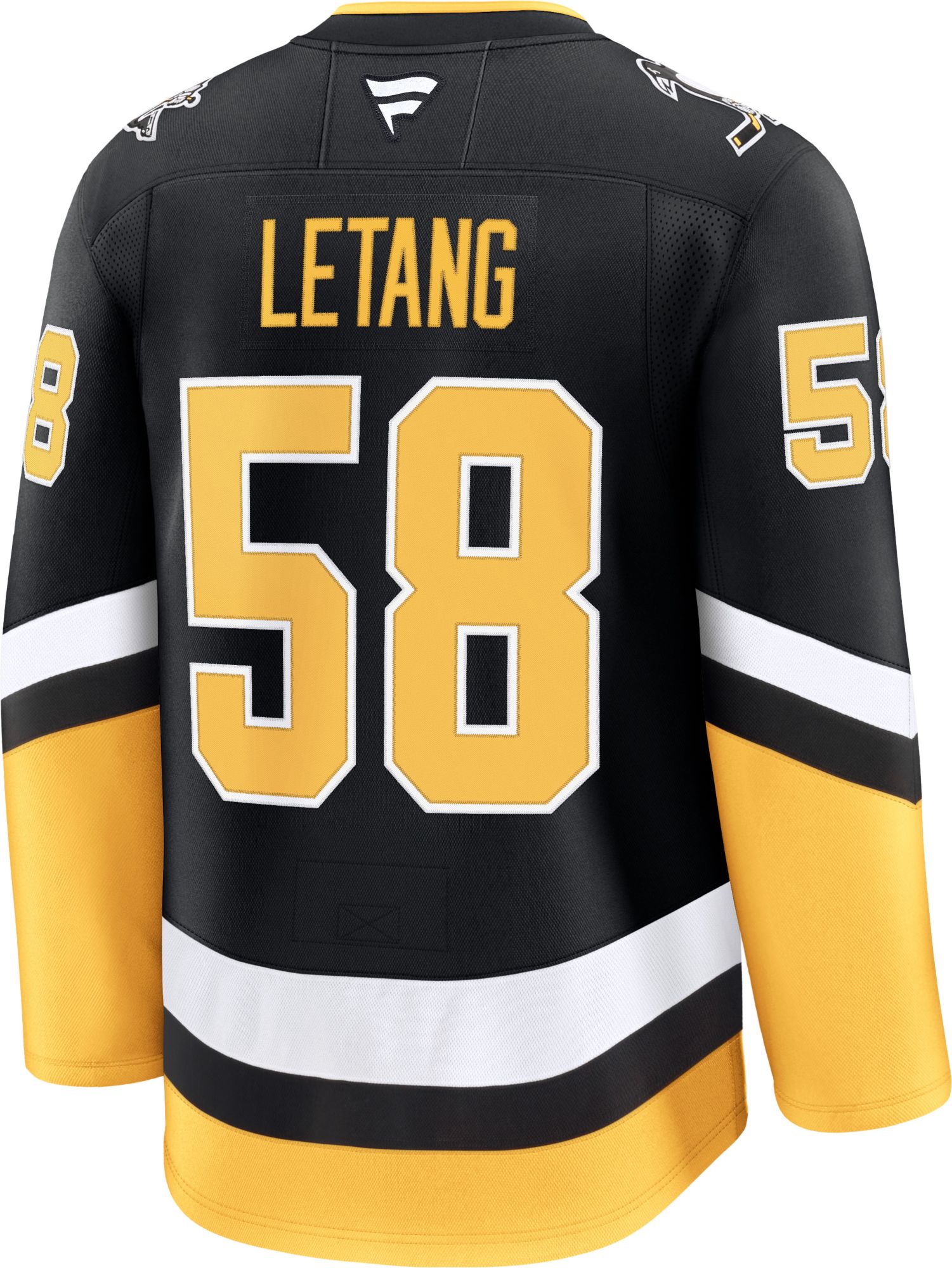 NHL Men's Pittsburgh Penguins Kris Letang #58 Black Alternate Jersey product image