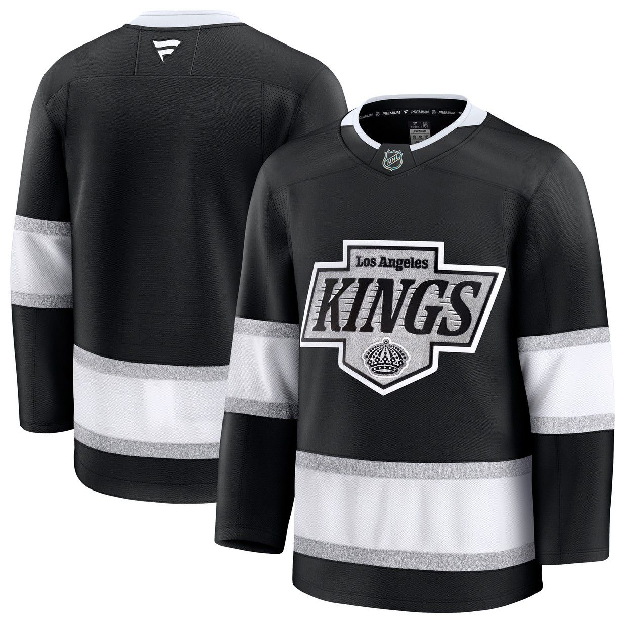 NHL Men's Los Angeles Kings Black Blank Replica Jersey product image