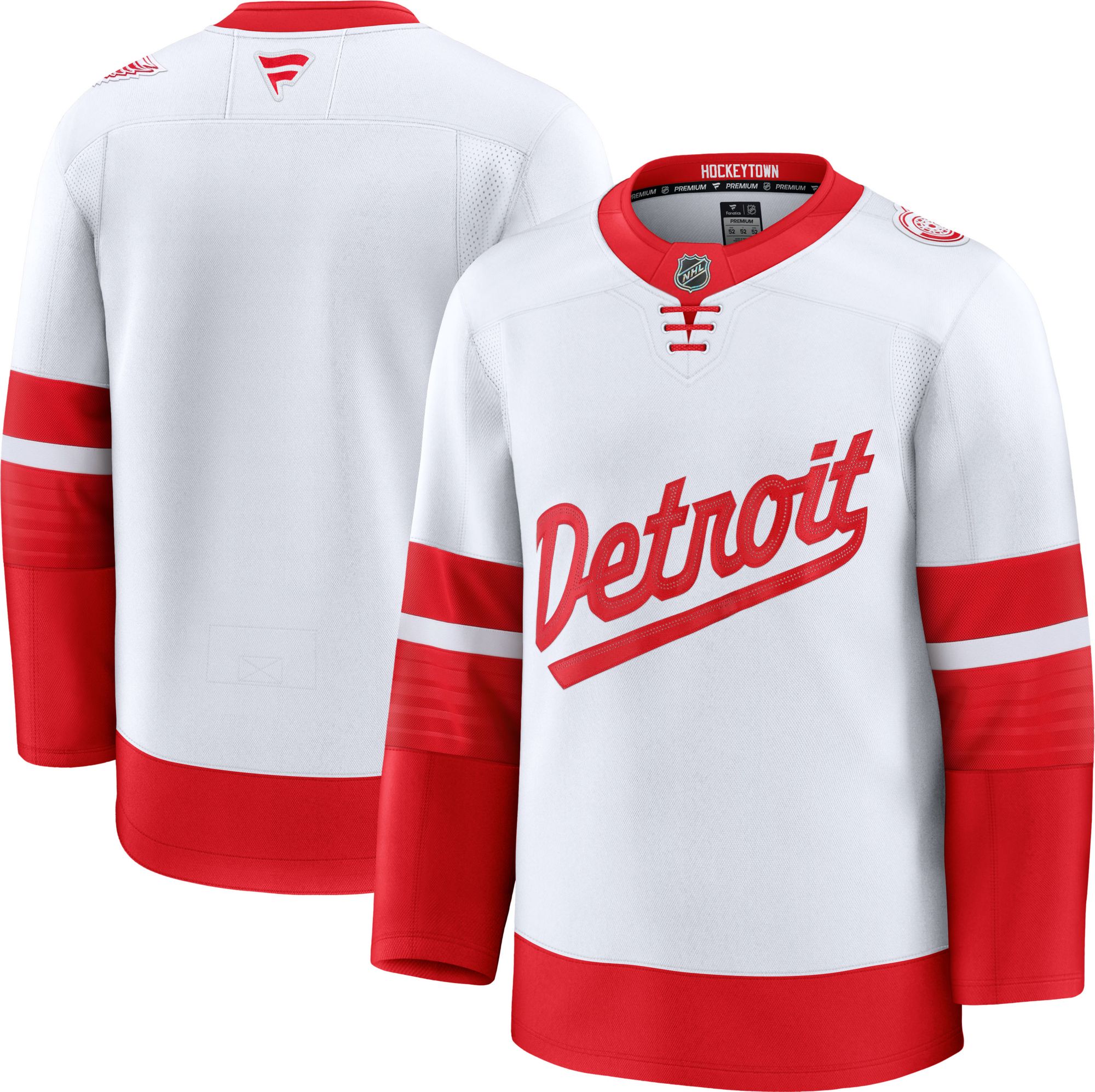 NHL Adult 2024-2025 Stadium Series Detroit Red Wings White Premium Authentic Jersey product image