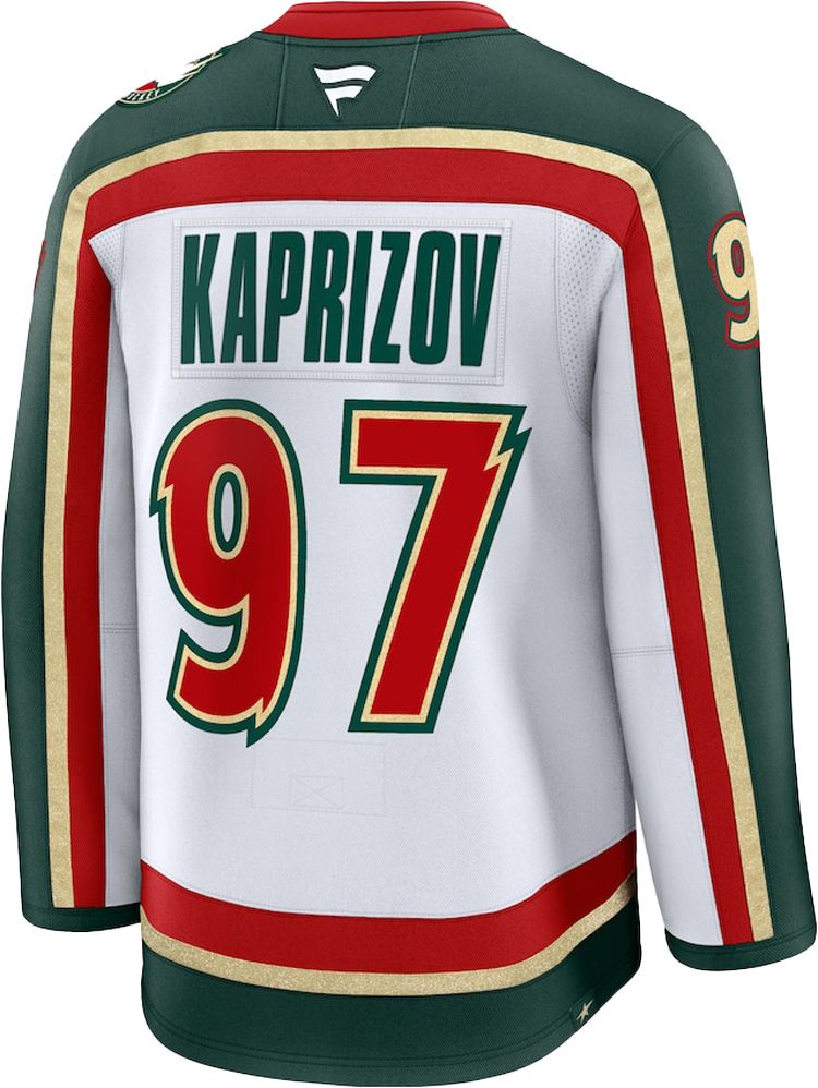 NHL Men's Minnesota Wild Kirill Kaprizov #97 White Alternate Premium Authentic Jersey product image