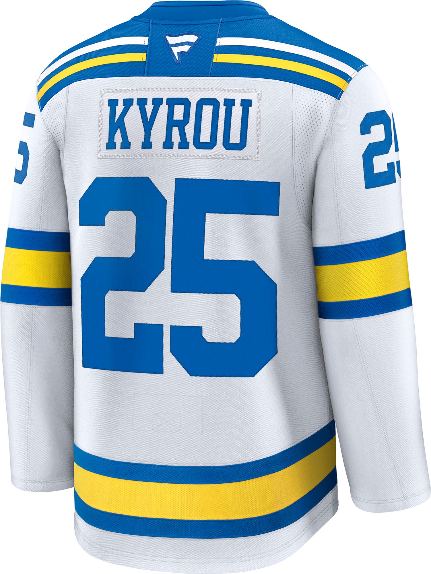 NHL Men's St. Louis Blues Jordan Kyrou #25 White Premium Authentic Away Jersey product image