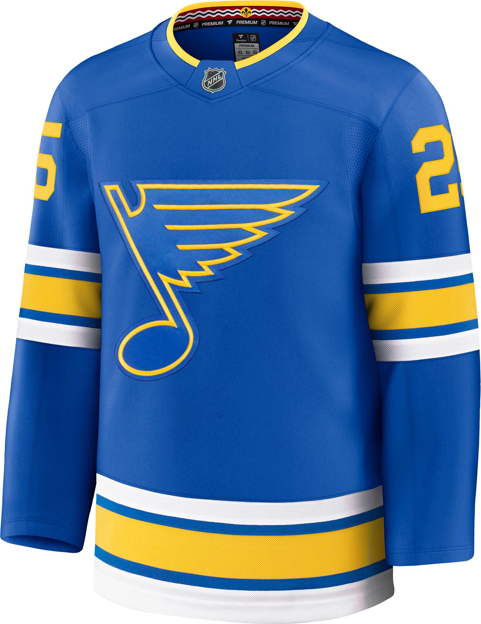 Fanatics Men's St. Louis Blues Blue Jordan Kyrou #25 Home Authentic Jersey product image