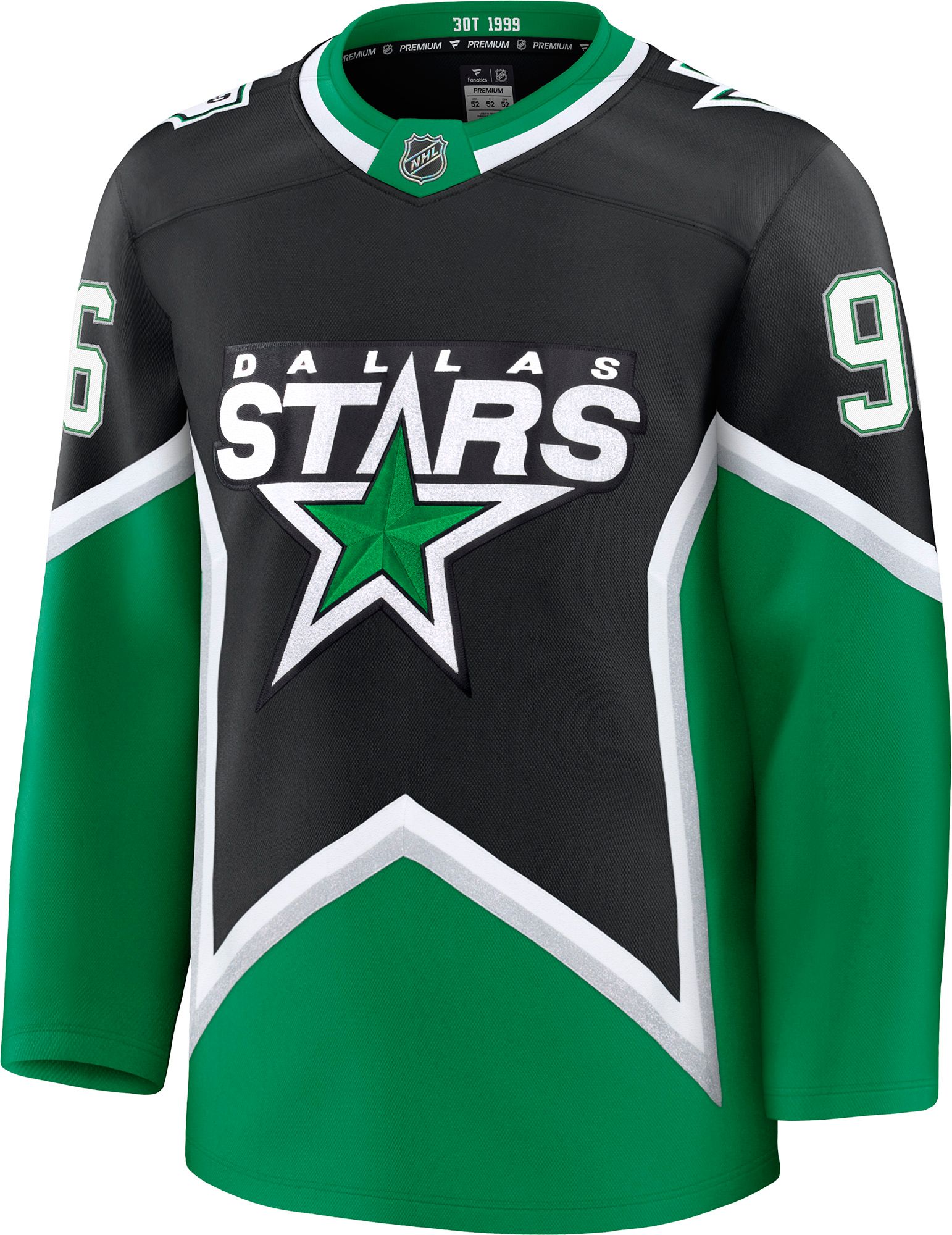 Fanatics Men's Dallas Stars Black Mikko Rantanen #96 Alternate Premium Authentic Jersey product image