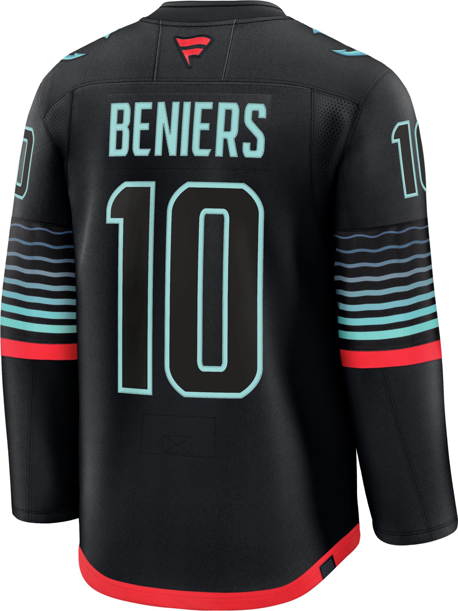 NHL Men's Seattle Kraken Matt Beniers #10 Alternate Navy Premium Authentic Jersey product image