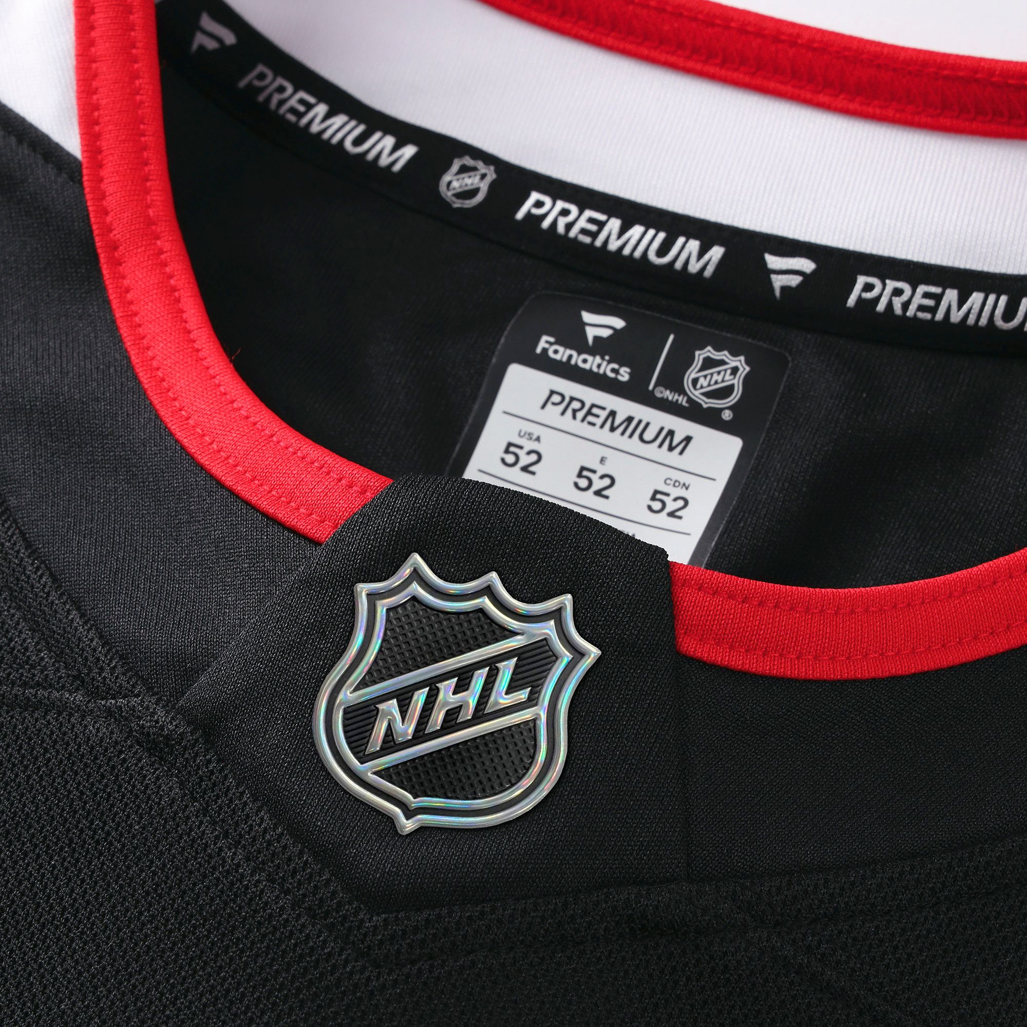 NHL Men's Chicago Blackhawks Connor Bedard #98 Black Premium Authentic Alternate Jersey product image