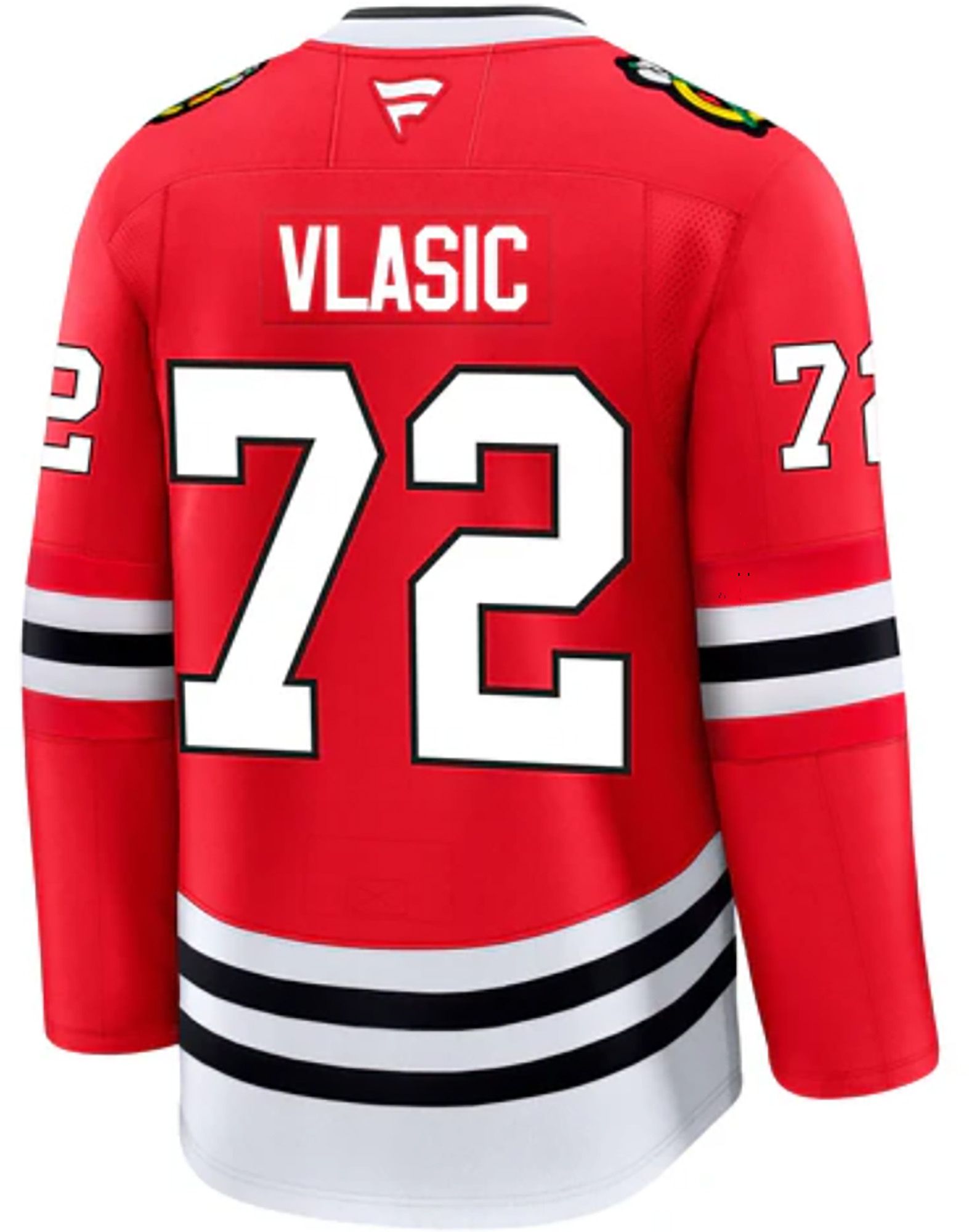 NHL Men's Chicago Blackhawks Alex Vlasic #72 Red Premium Authentic Jersey product image