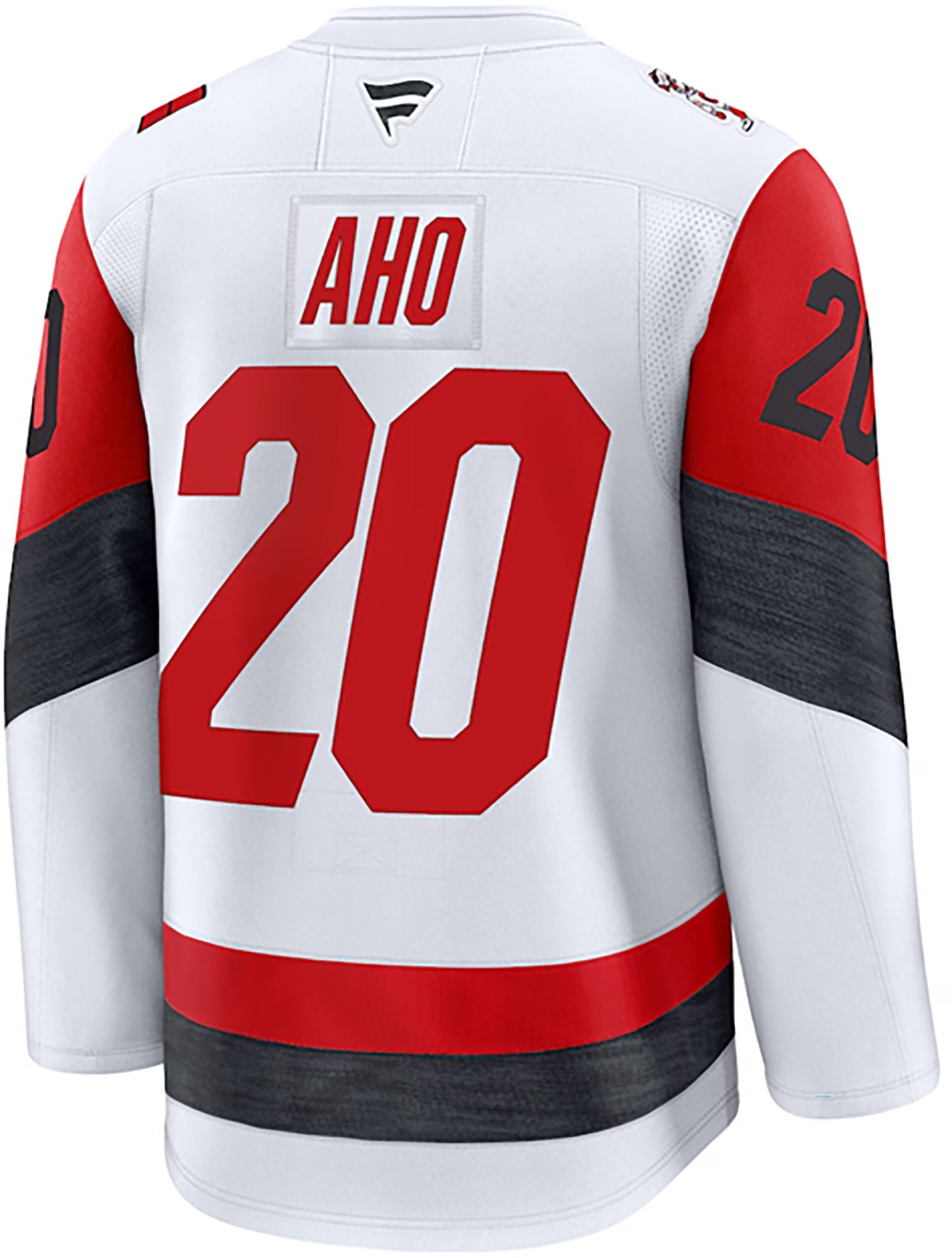NHL Men's Carolina Hurricanes White Sebastian Aho #20 Away Authentic Jersey product image