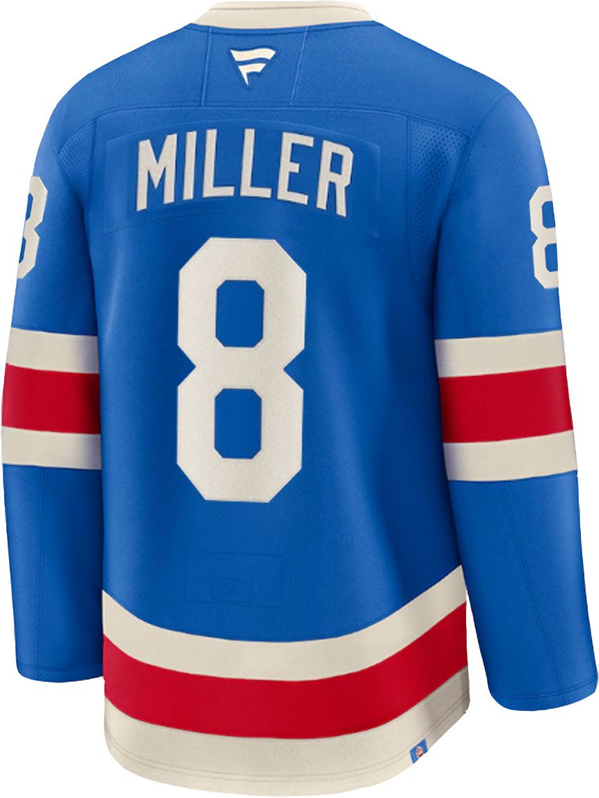 NHL Men's New York Rangers J.T. Miller #8 Blue Alternate Authentic Jersey product image