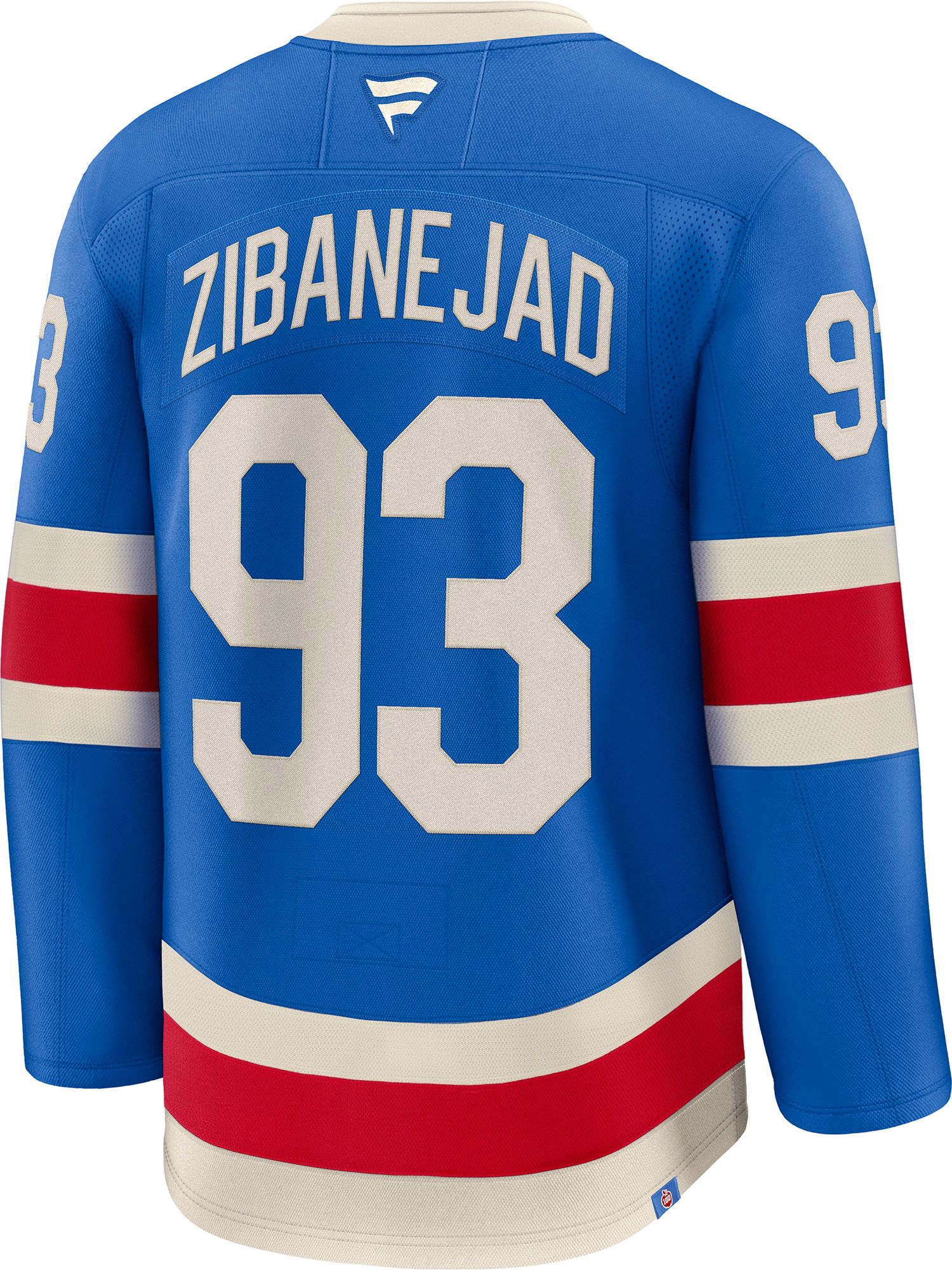 NHL Men's New York Rangers Mika Zibanejad #93 Blue Alternate Authentic Jersey product image
