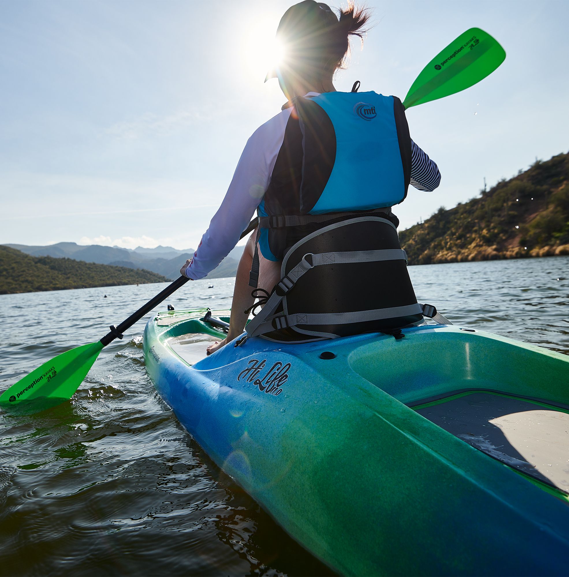 Perception Hi Life 3-Piece Adjustable Kayak and Stand-Up Paddle Board Paddle product image