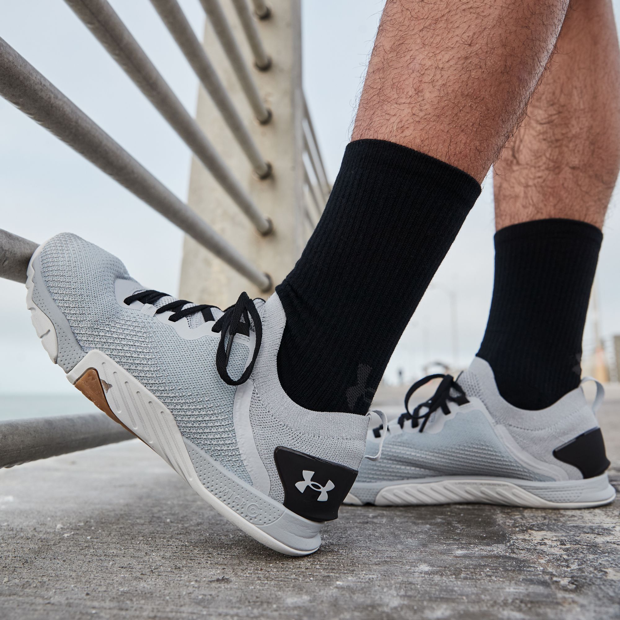 Under Armour Adult Performance Tech Crew Socks 6 Pack product image
