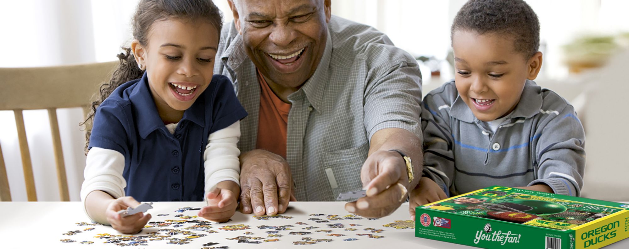 YouTheFan Oregon Ducks Retro Series 500-Piece Puzzle product image