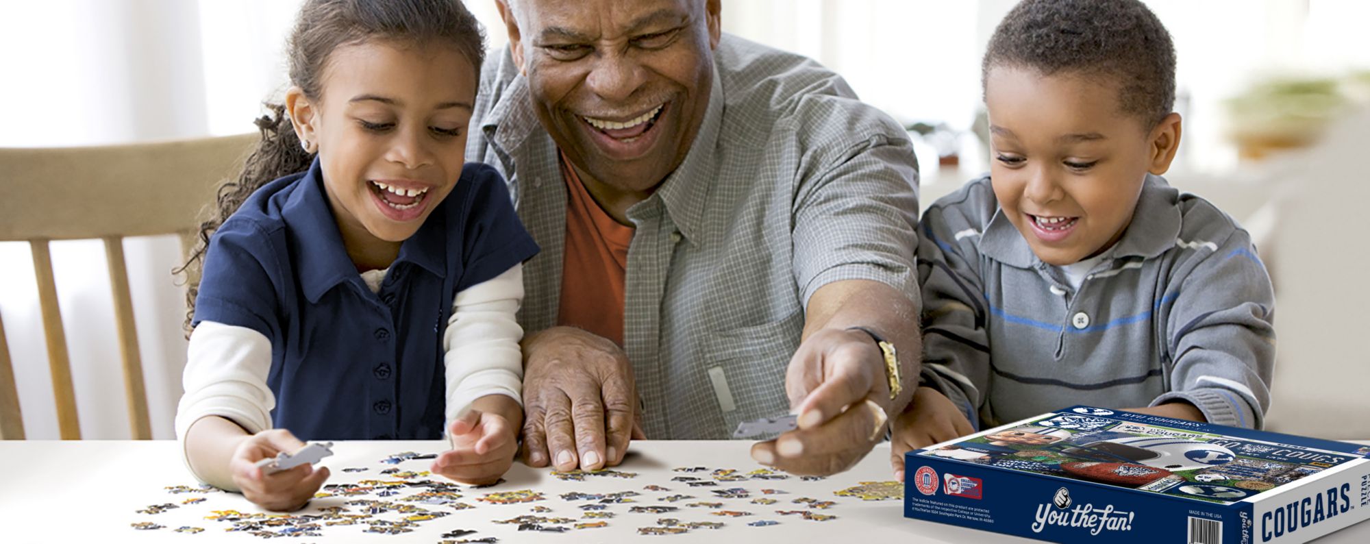 YouTheFan BYU Cougars Retro Series 500-Piece Puzzle product image