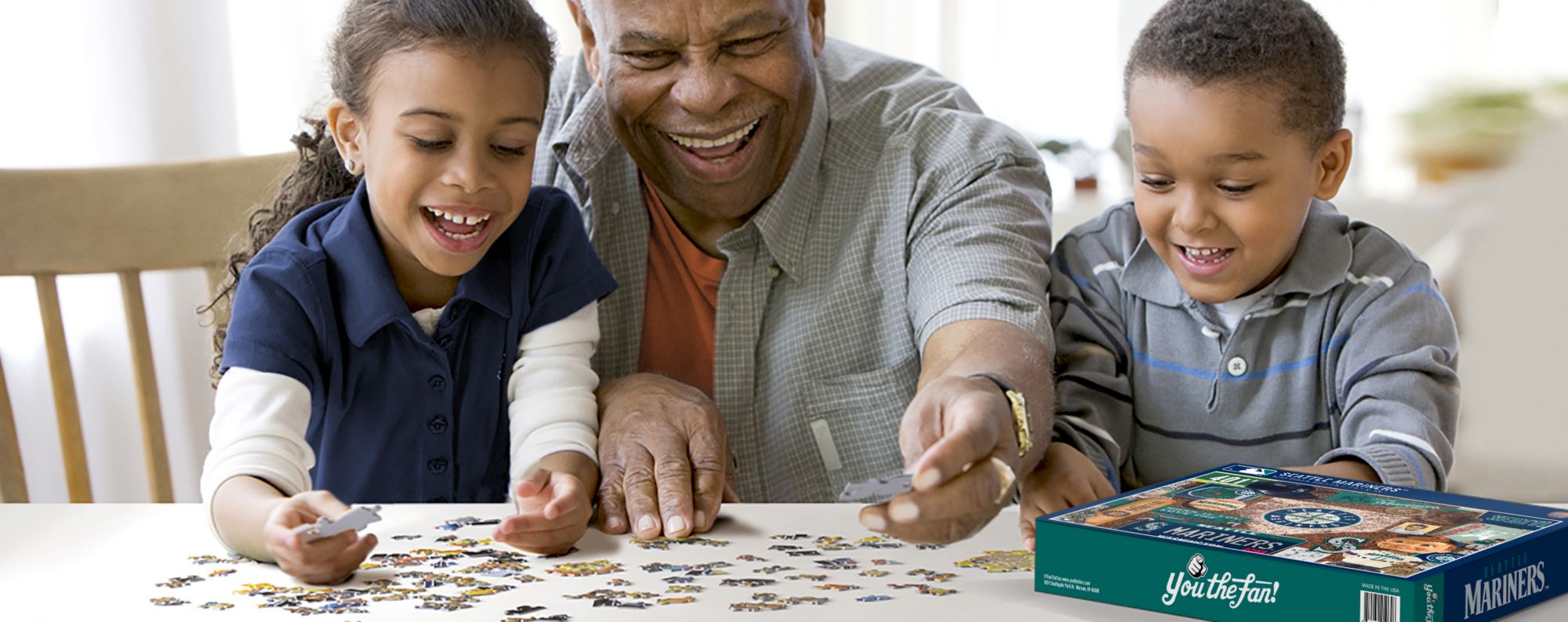 YouTheFan Seattle Mariners Retro Series 500-Piece Puzzle product image