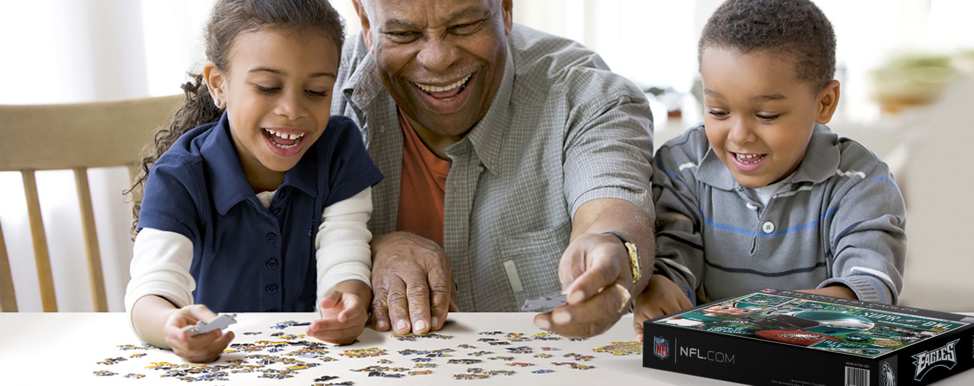 YouTheFan Philadelphia Eagles Retro Series 500-Piece Puzzle product image