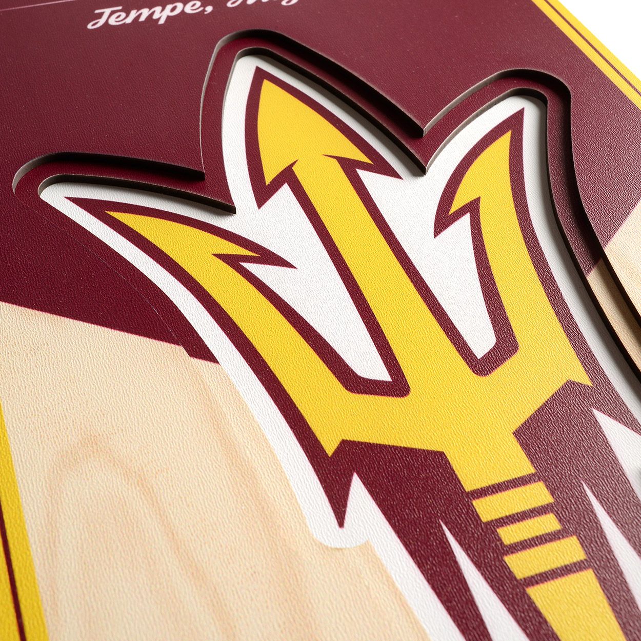 YouTheFan Arizona State Sun Devils 8"x32" 3-D Banner product image